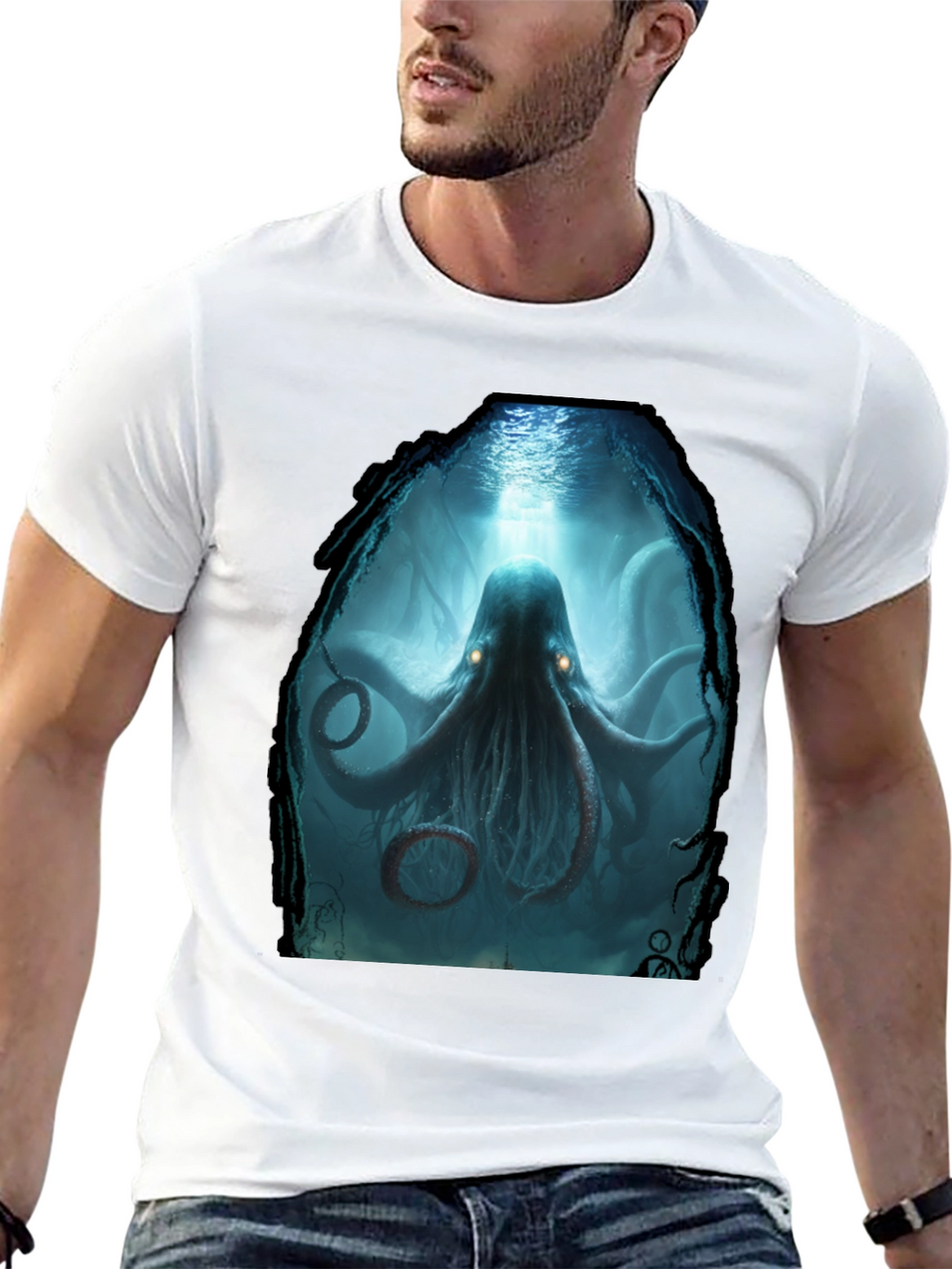 Kraken T-Shirt - Underwater Horror Graphic Tee