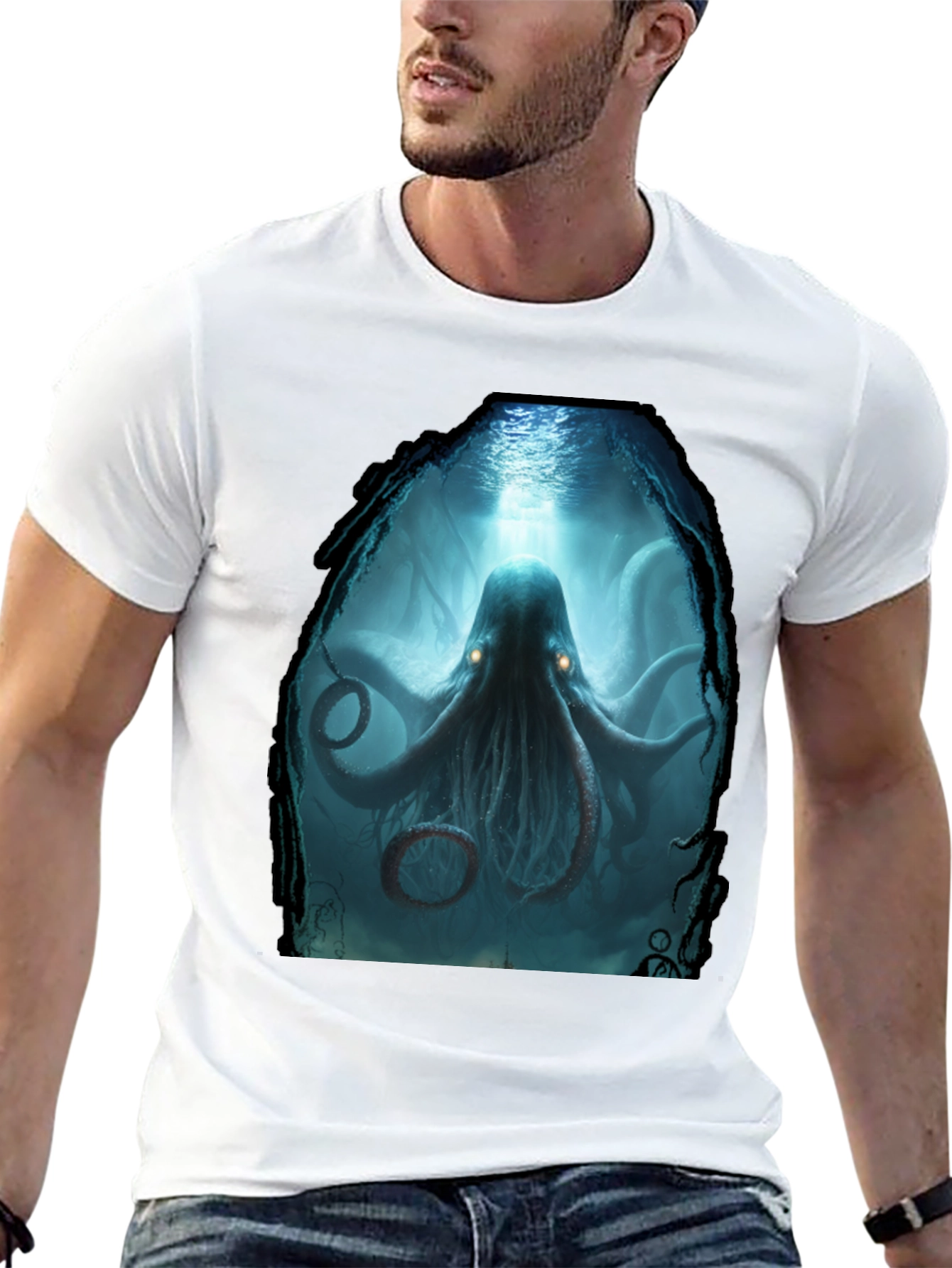 Kraken T-Shirt - Underwater Horror Graphic Tee