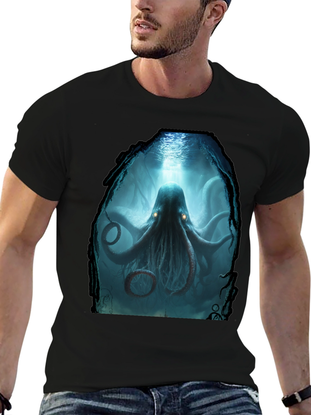 Kraken T-Shirt - Underwater Horror Graphic Tee