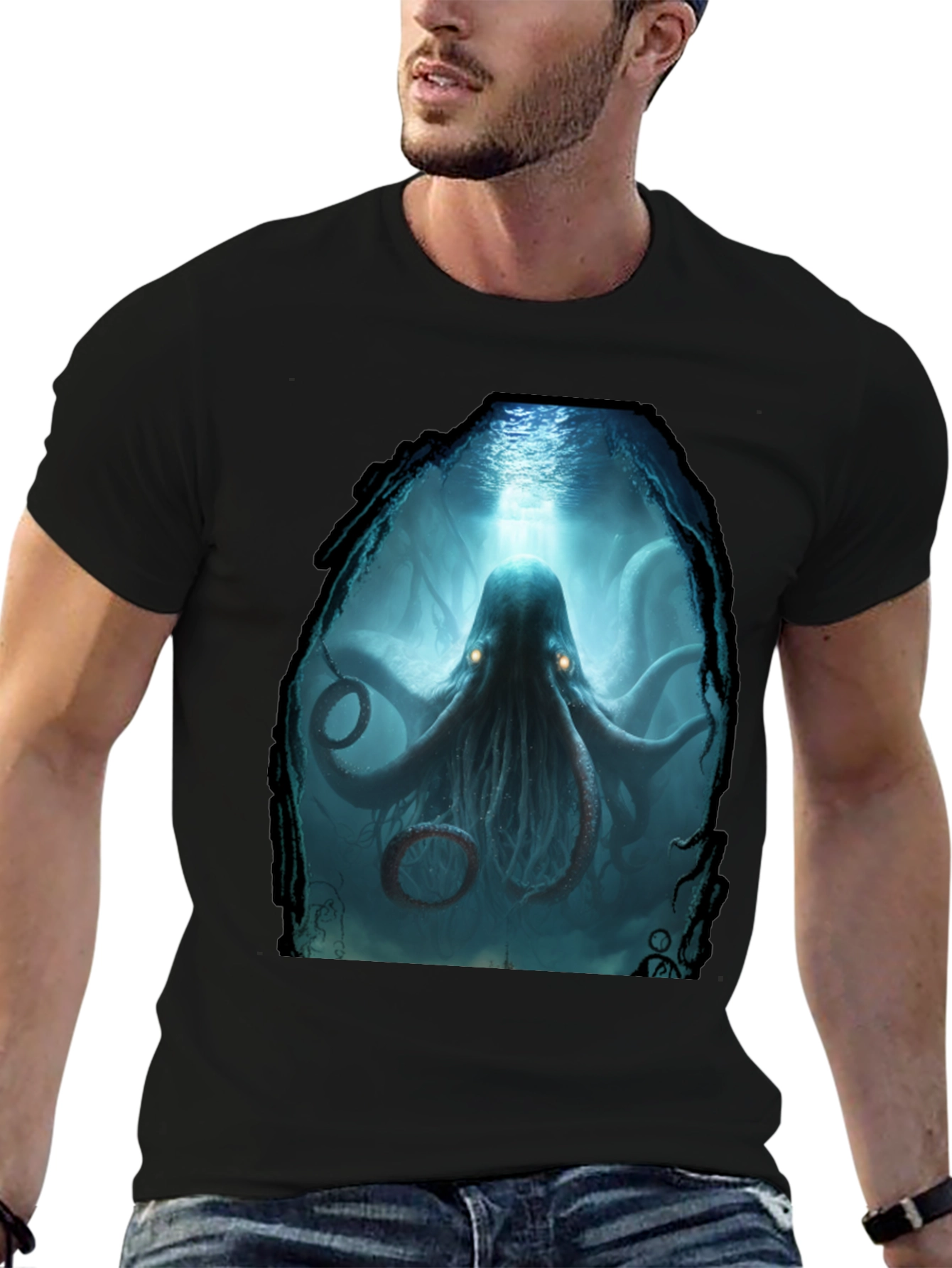 Kraken T-Shirt - Underwater Horror Graphic Tee