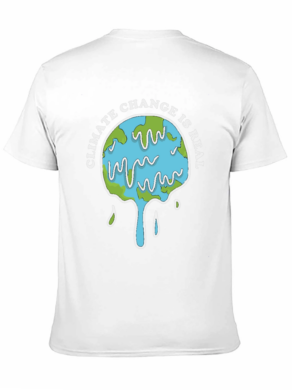 Climate Change Is Real Graphic Tee - Black