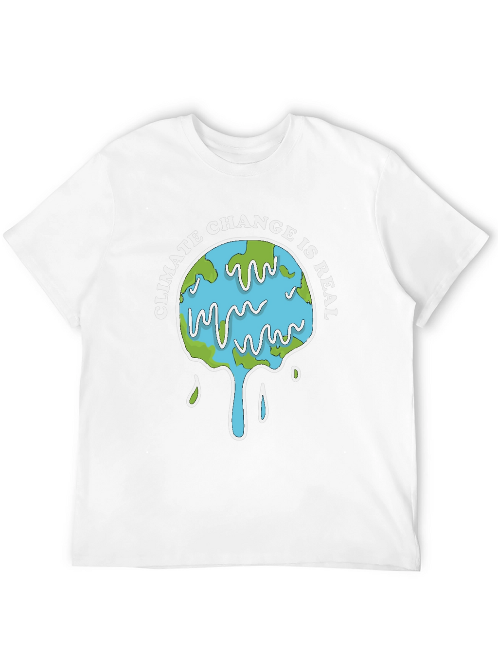 Climate Change Is Real Graphic Tee - Black