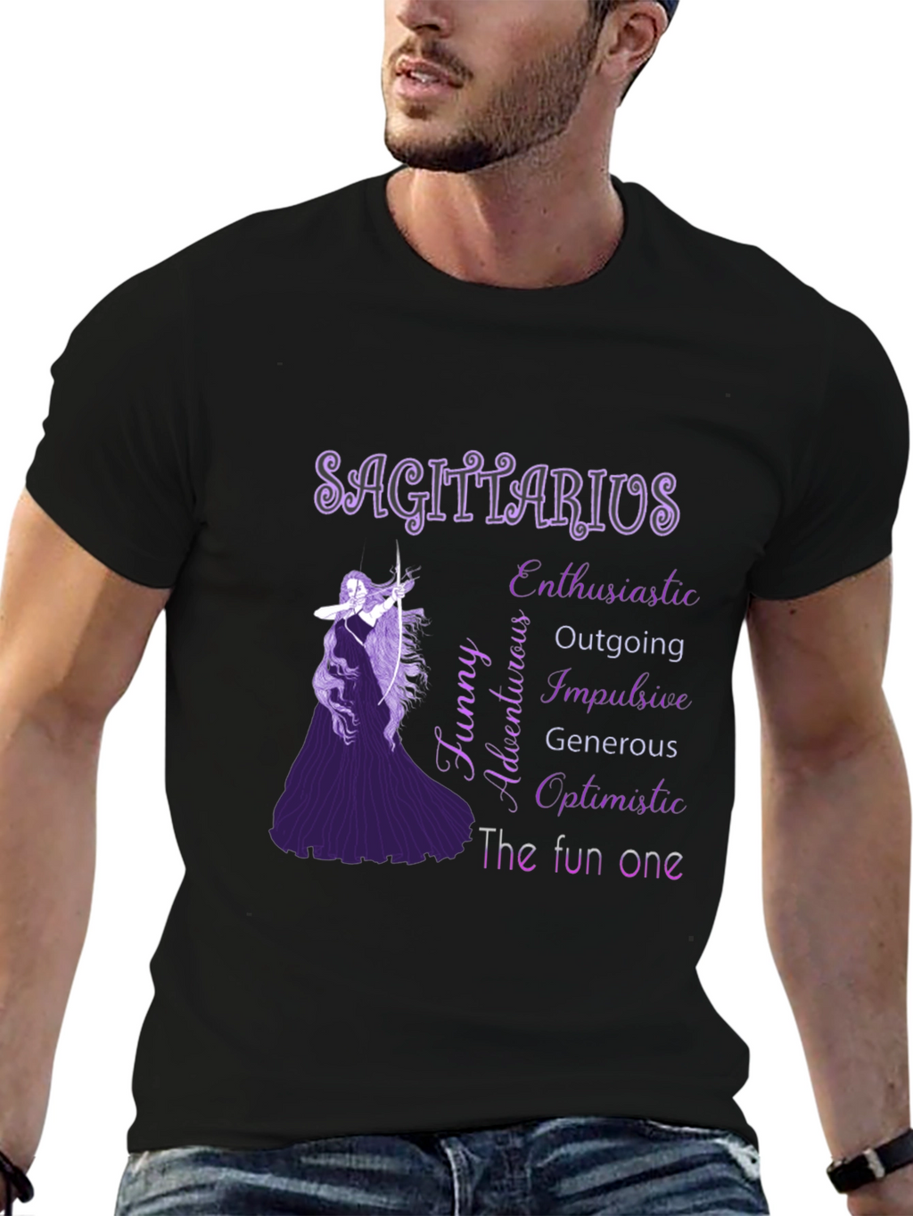 Sagittarius Zodiac Sign T-Shirt