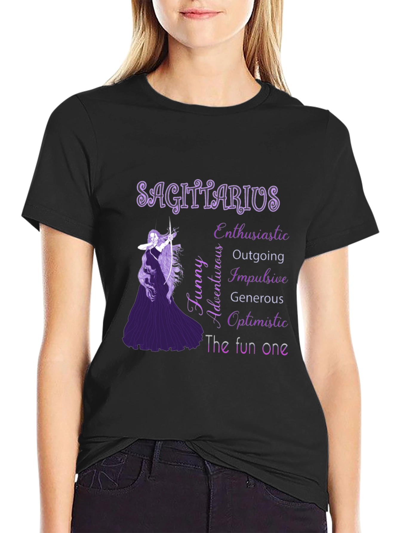 Sagittarius Zodiac Sign T-Shirt