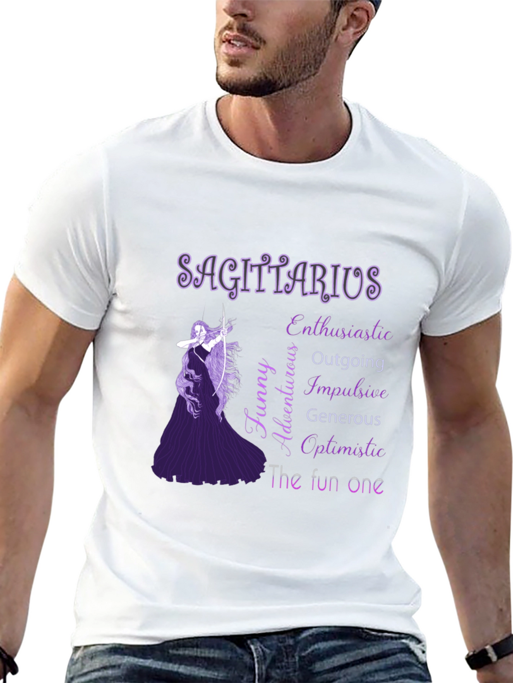 Sagittarius Zodiac Sign T-Shirt