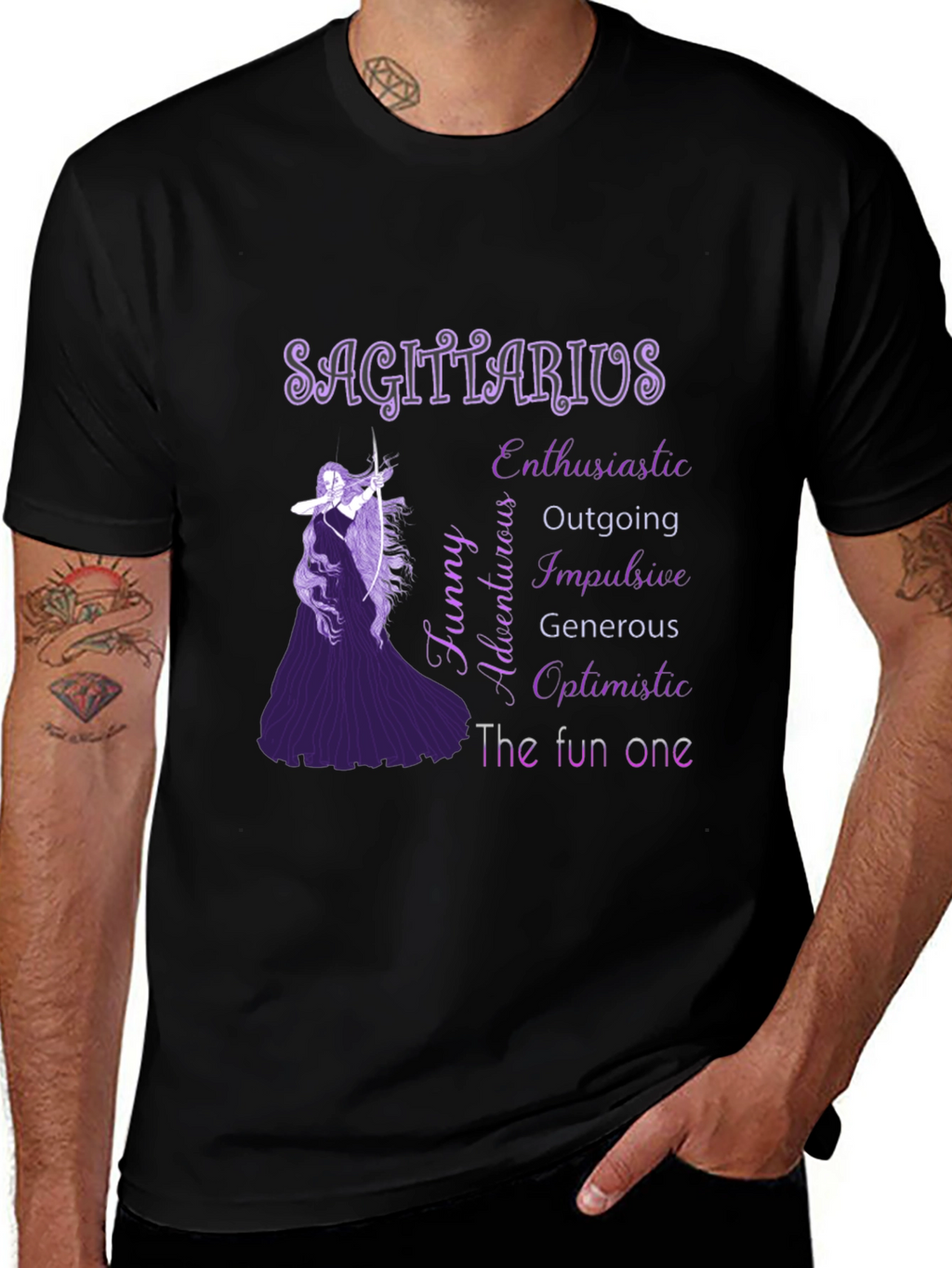 Sagittarius Zodiac Sign T-Shirt