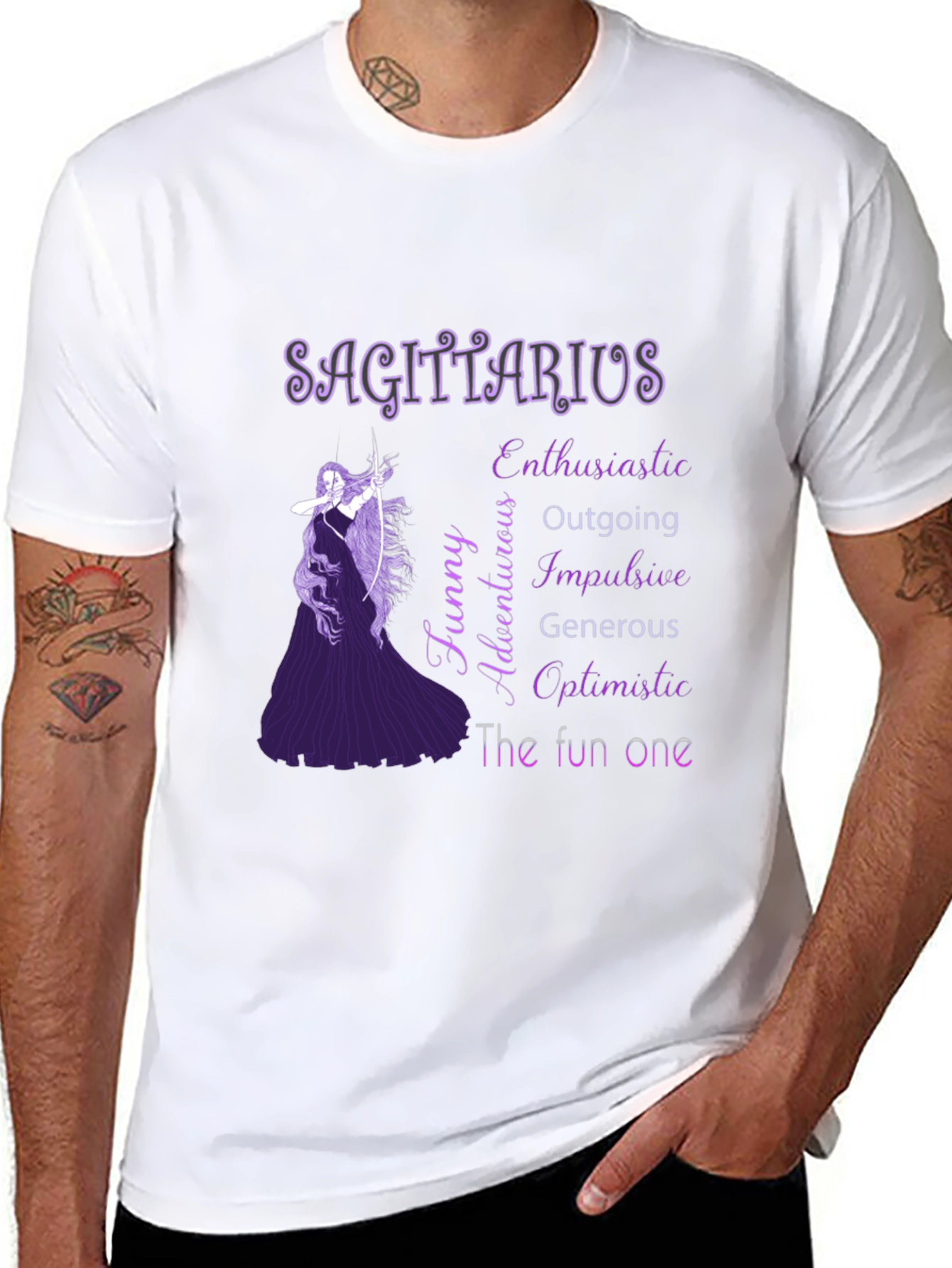Sagittarius Zodiac Sign T-Shirt