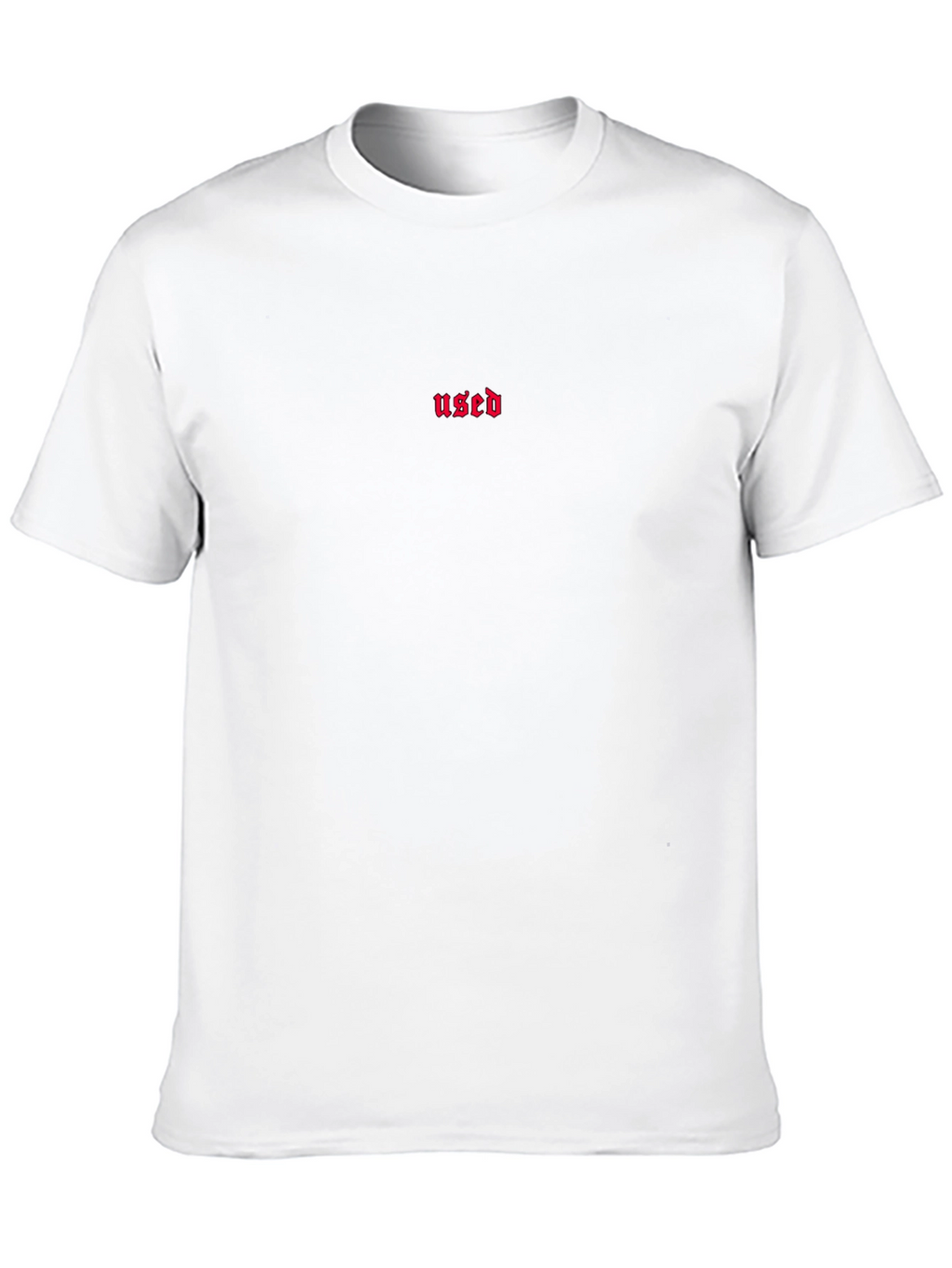 Black Used Graphic Tee - Minimalist Streetwear