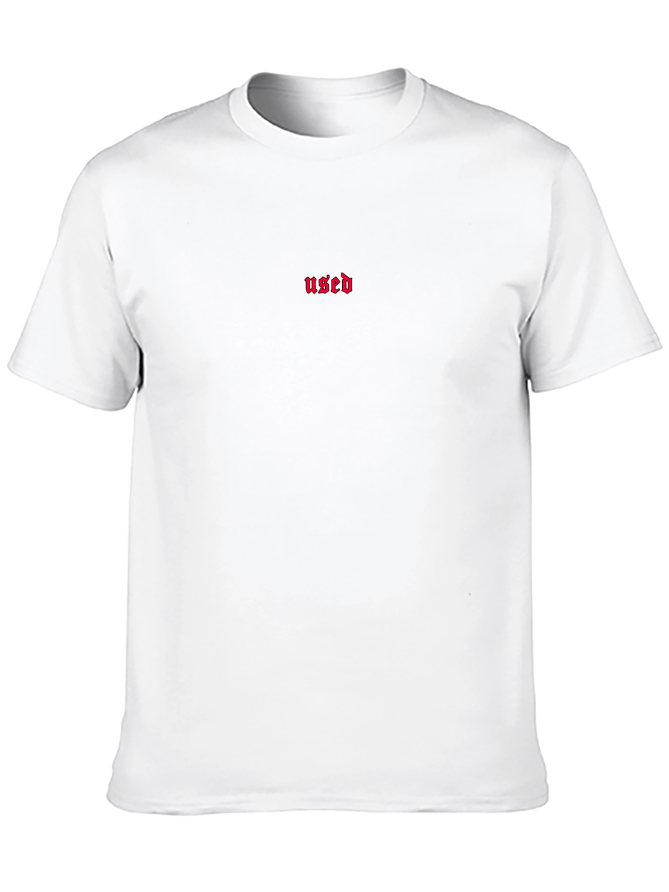 Black Used Graphic Tee - Minimalist Streetwear