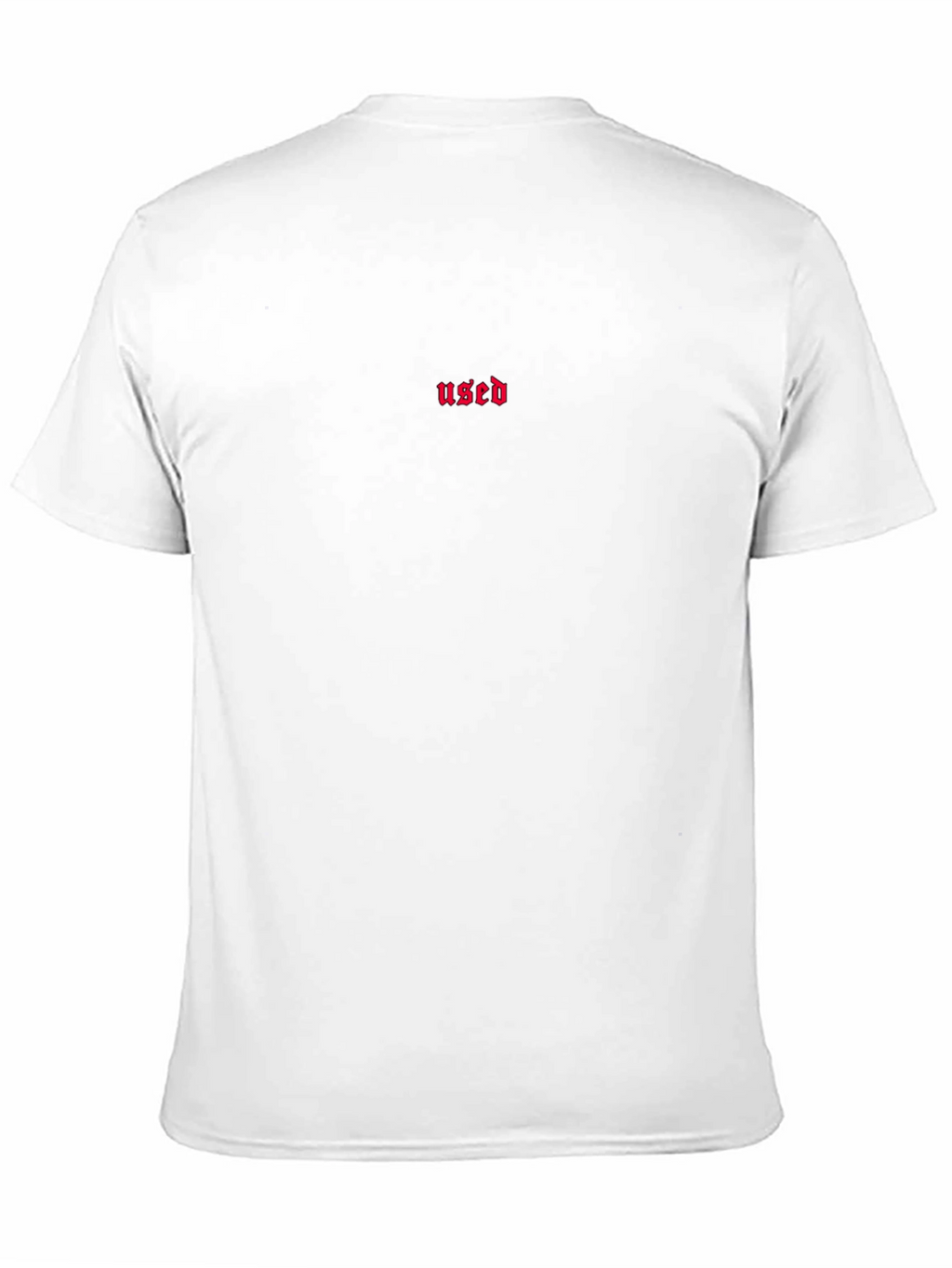 Black Used Graphic Tee - Minimalist Streetwear