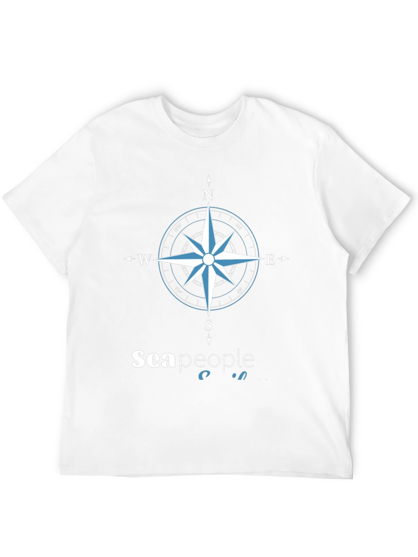 Sea People Compass Graphic T-Shirt