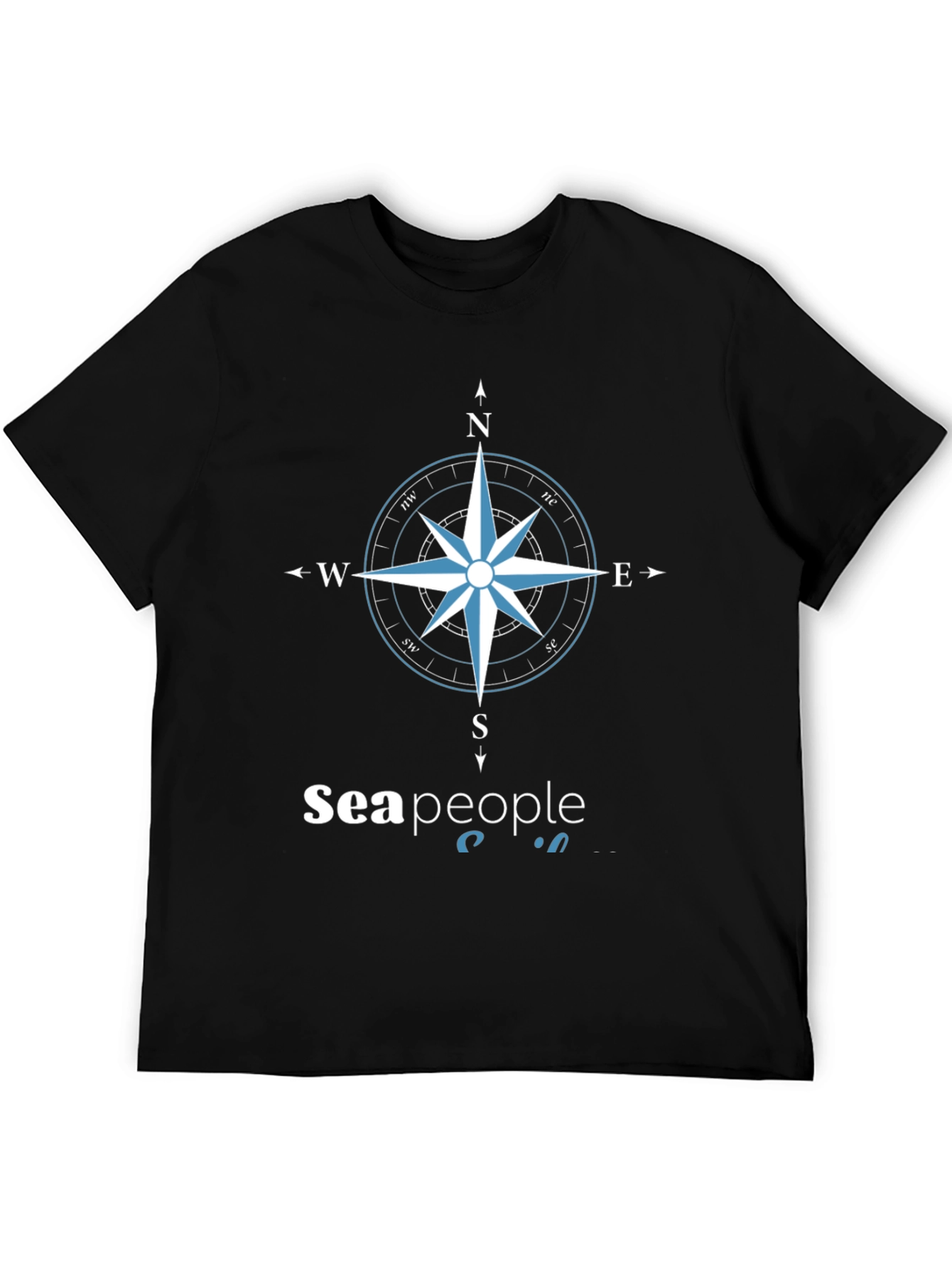 Sea People Compass Graphic T-Shirt