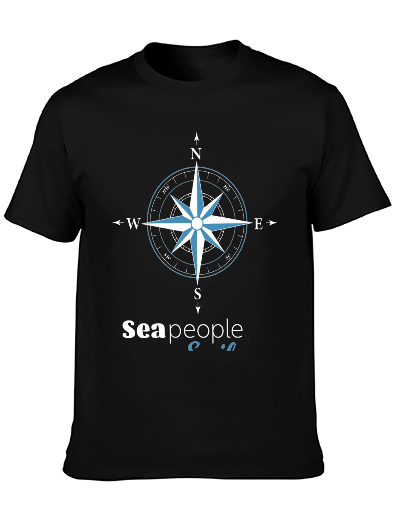 Sea People Compass Graphic T-Shirt