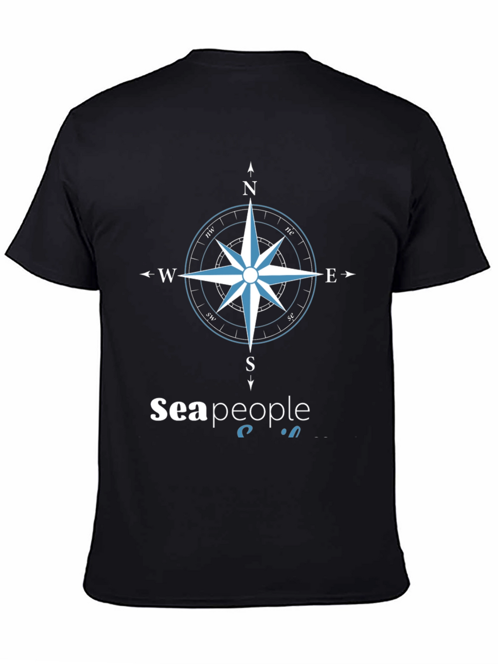 Sea People Compass Graphic T-Shirt