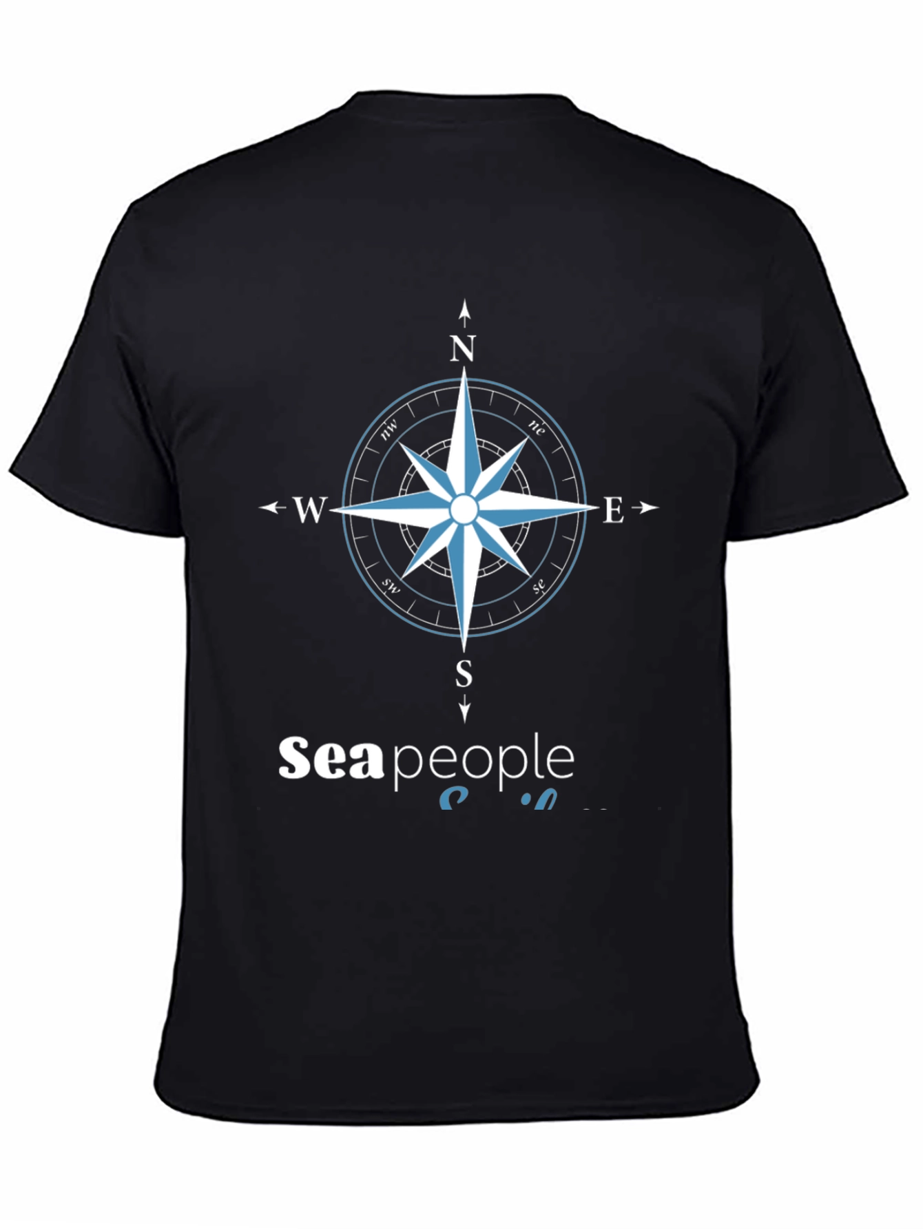 Sea People Compass Graphic T-Shirt