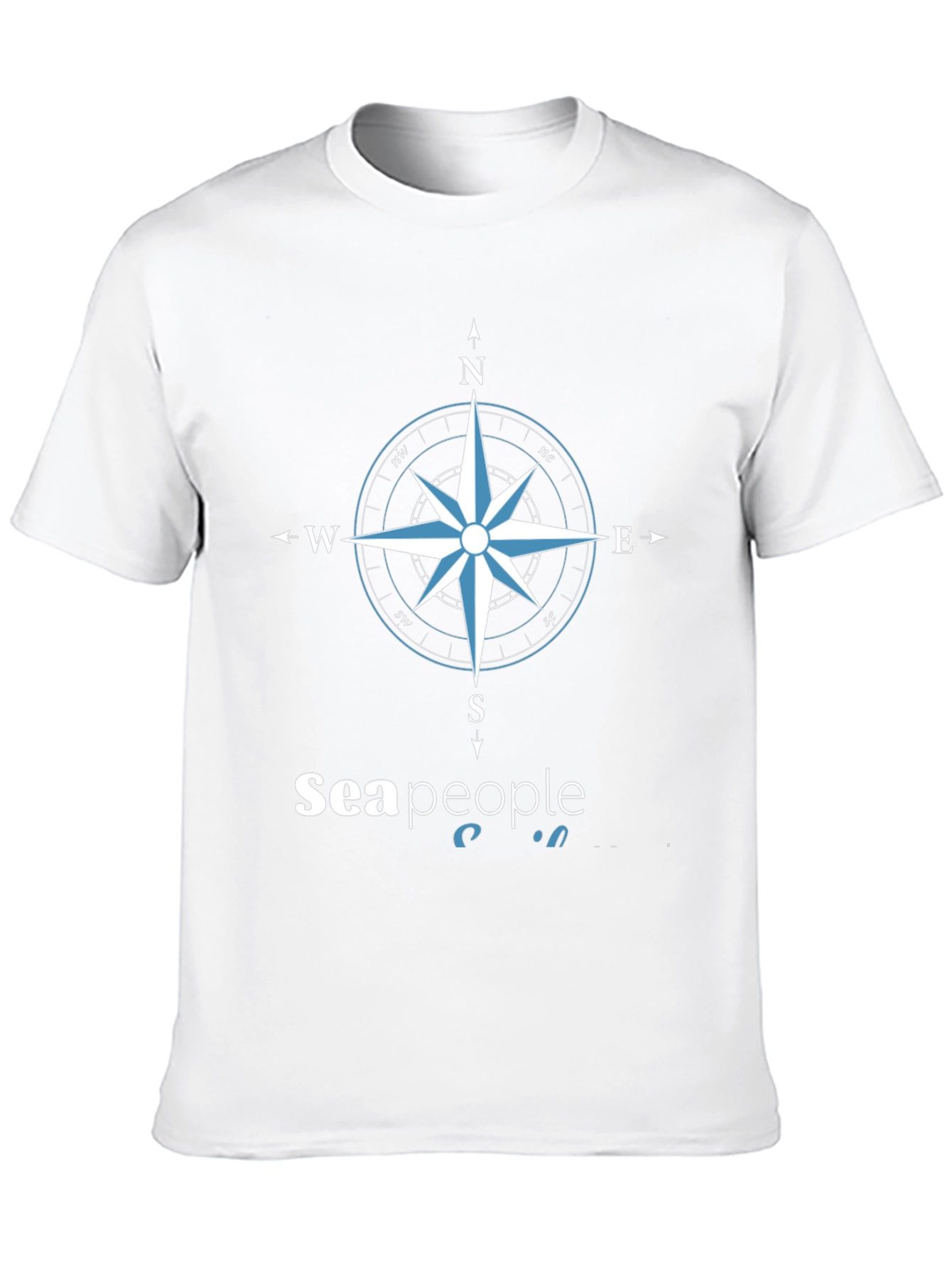 Sea People Compass Graphic T-Shirt