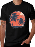 Sunset Palms Graphic Tee