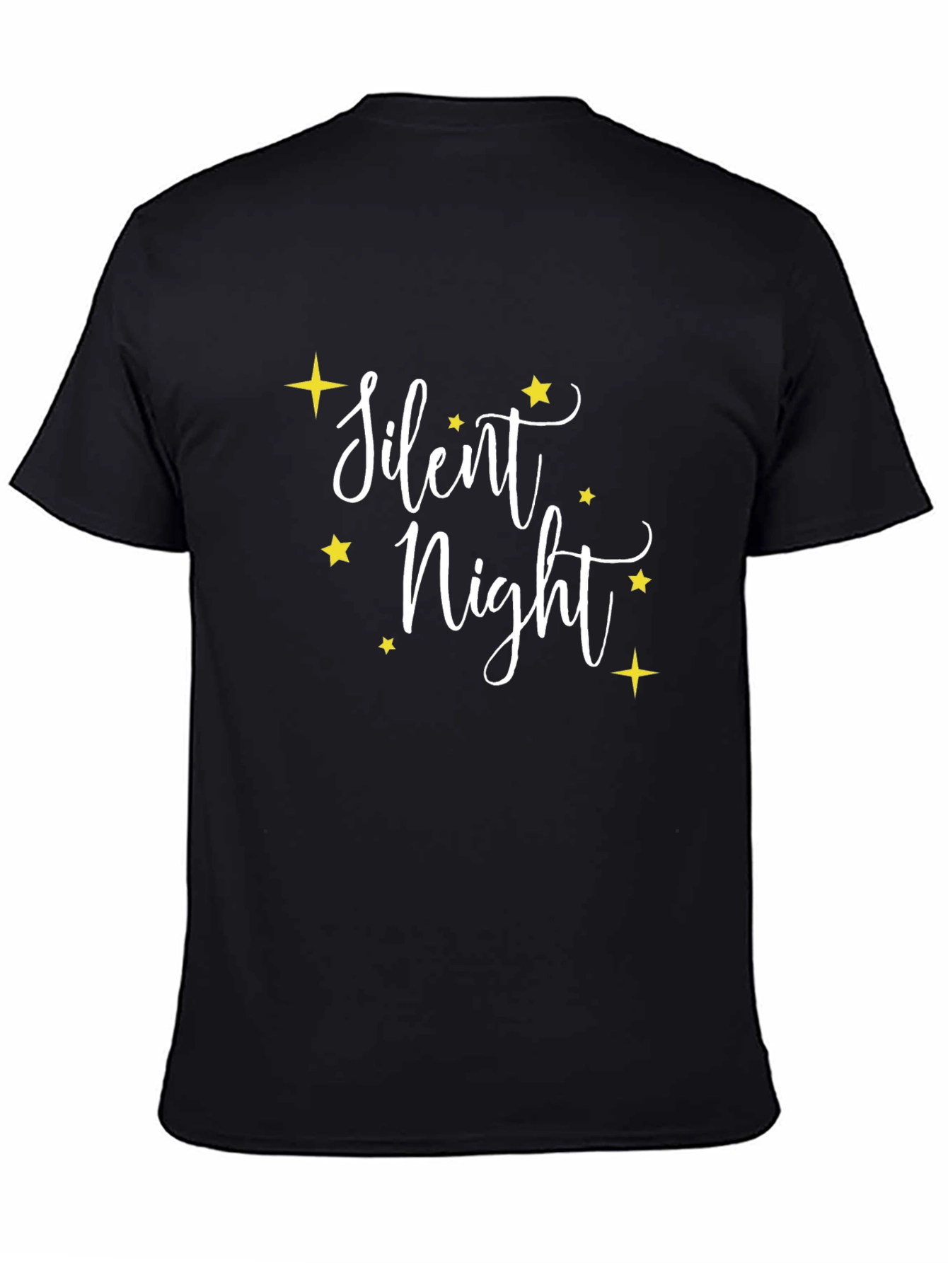 Silent Night Christmas T-Shirt - Holiday Graphic Tee