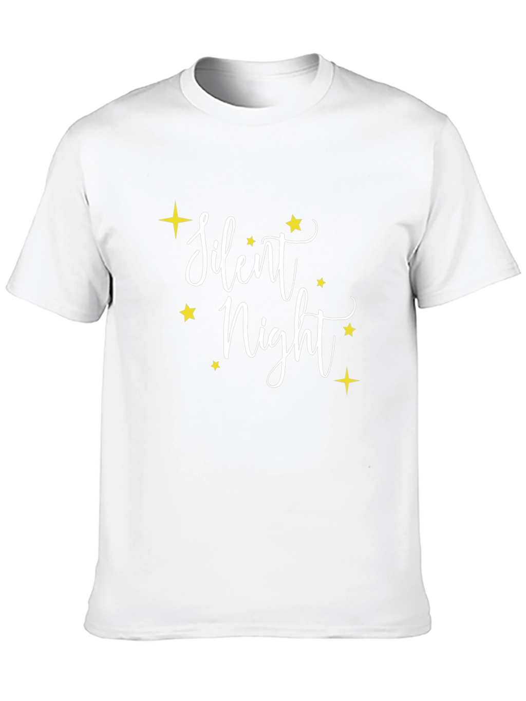 Silent Night Christmas T-Shirt - Holiday Graphic Tee