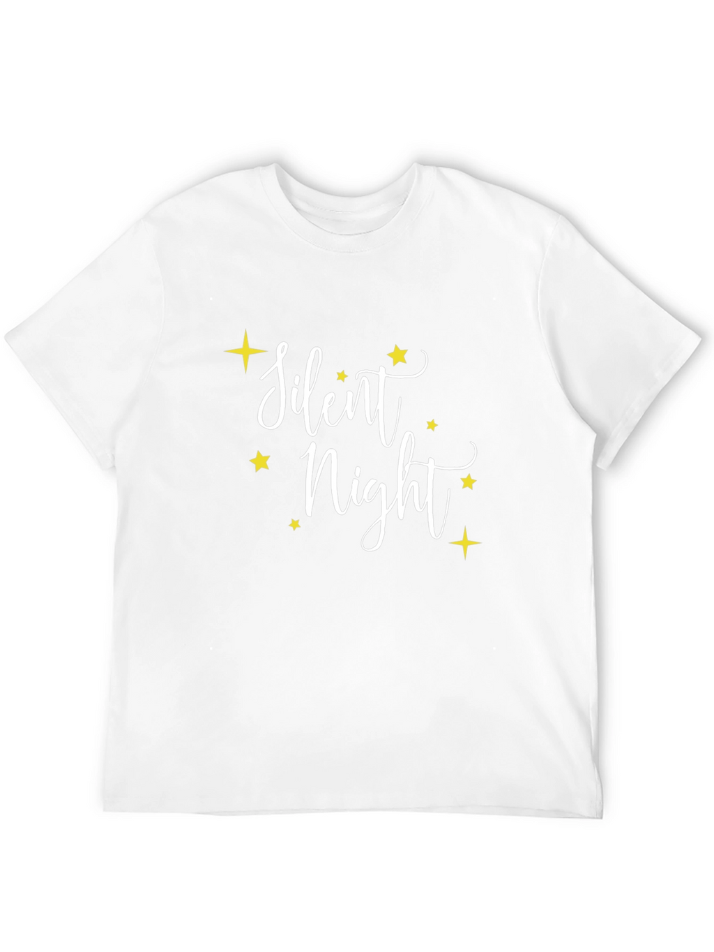 Silent Night Christmas T-Shirt - Holiday Graphic Tee