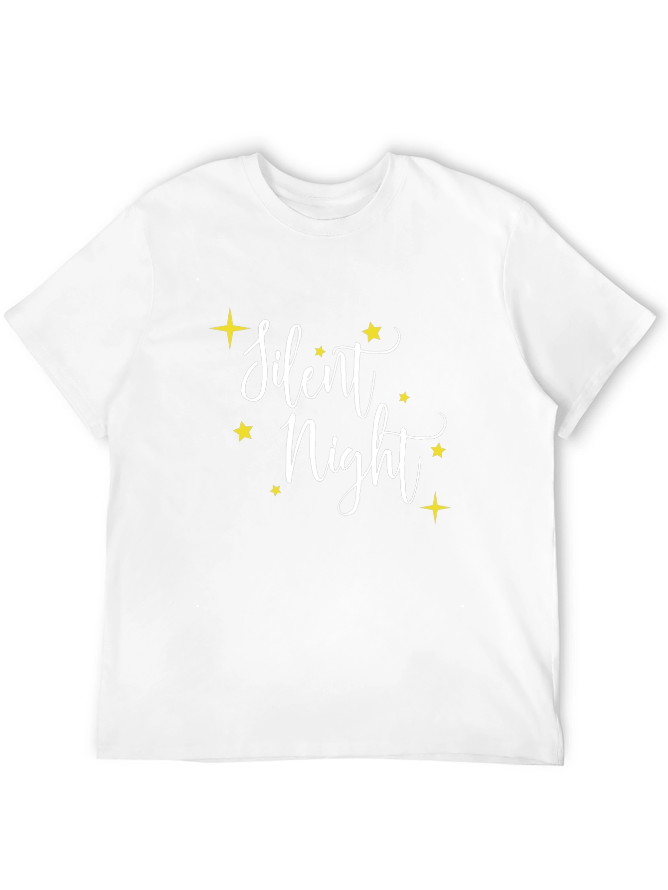 Silent Night Christmas T-Shirt - Holiday Graphic Tee