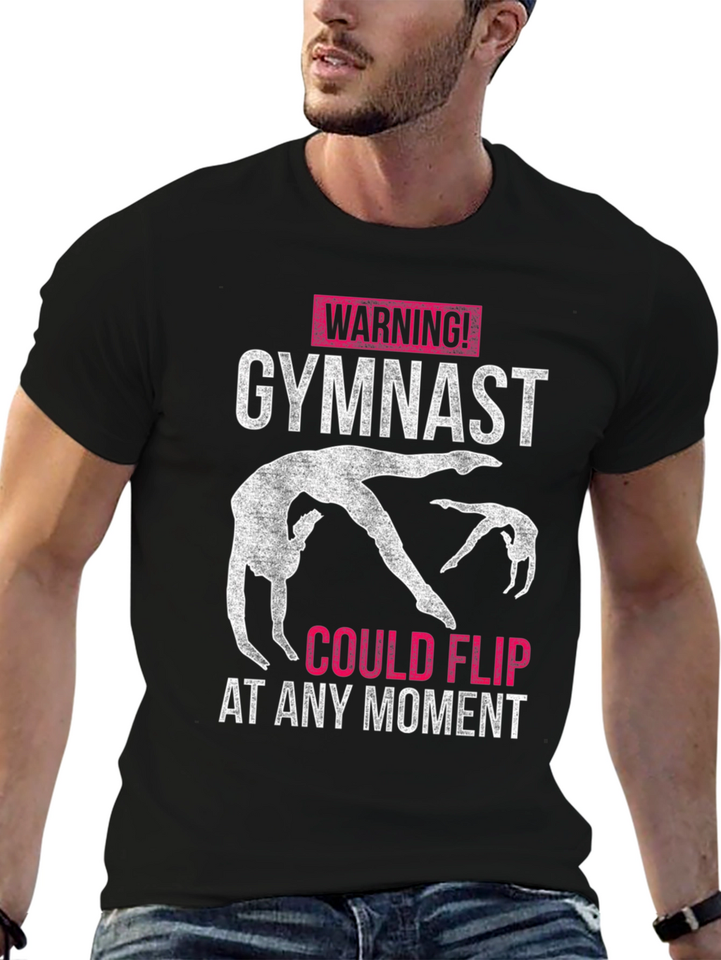 Warning! Gymnast Could Flip At Any Moment T-Shirt