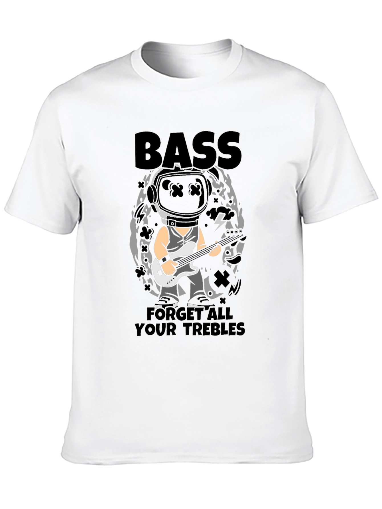 Bass Forget All Your Trebles Black T-Shirt