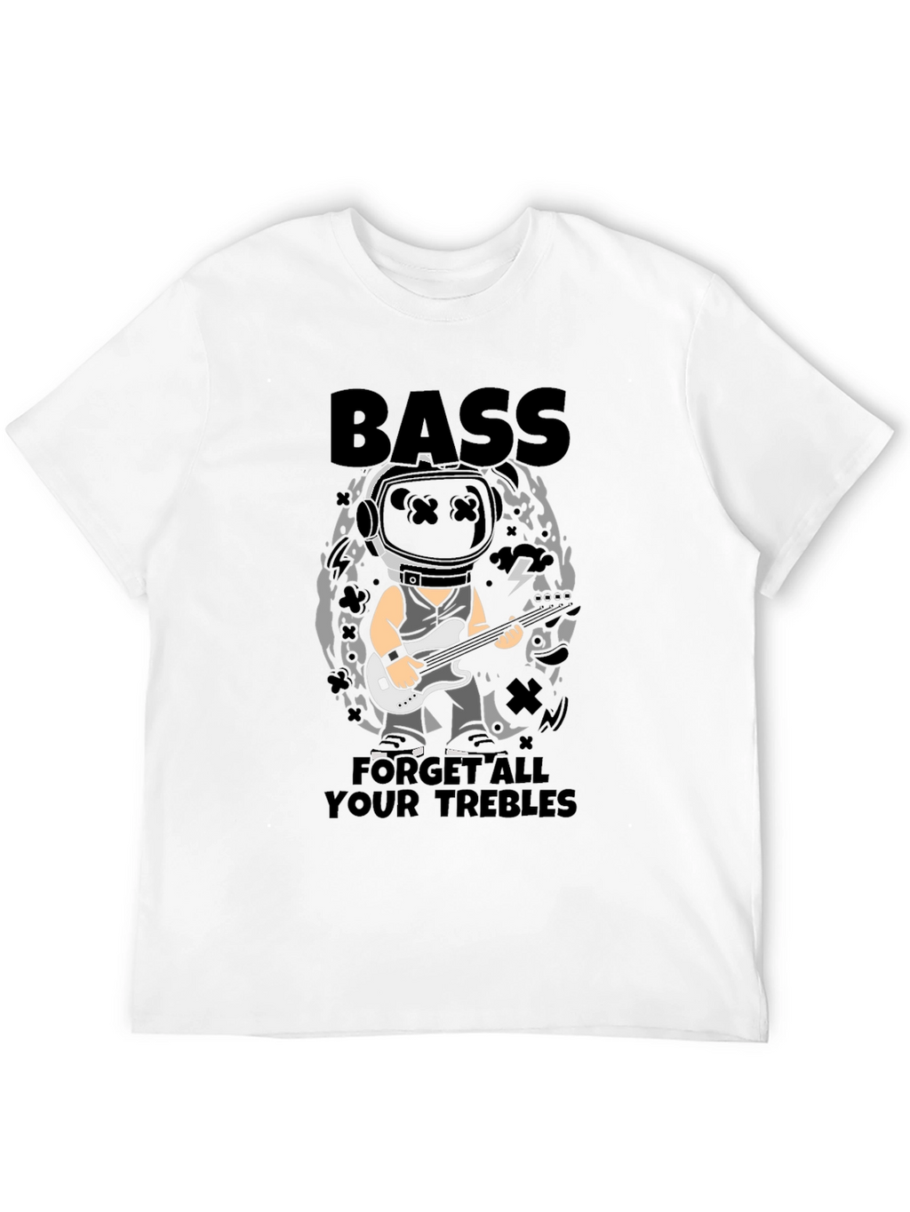 Bass Forget All Your Trebles Black T-Shirt