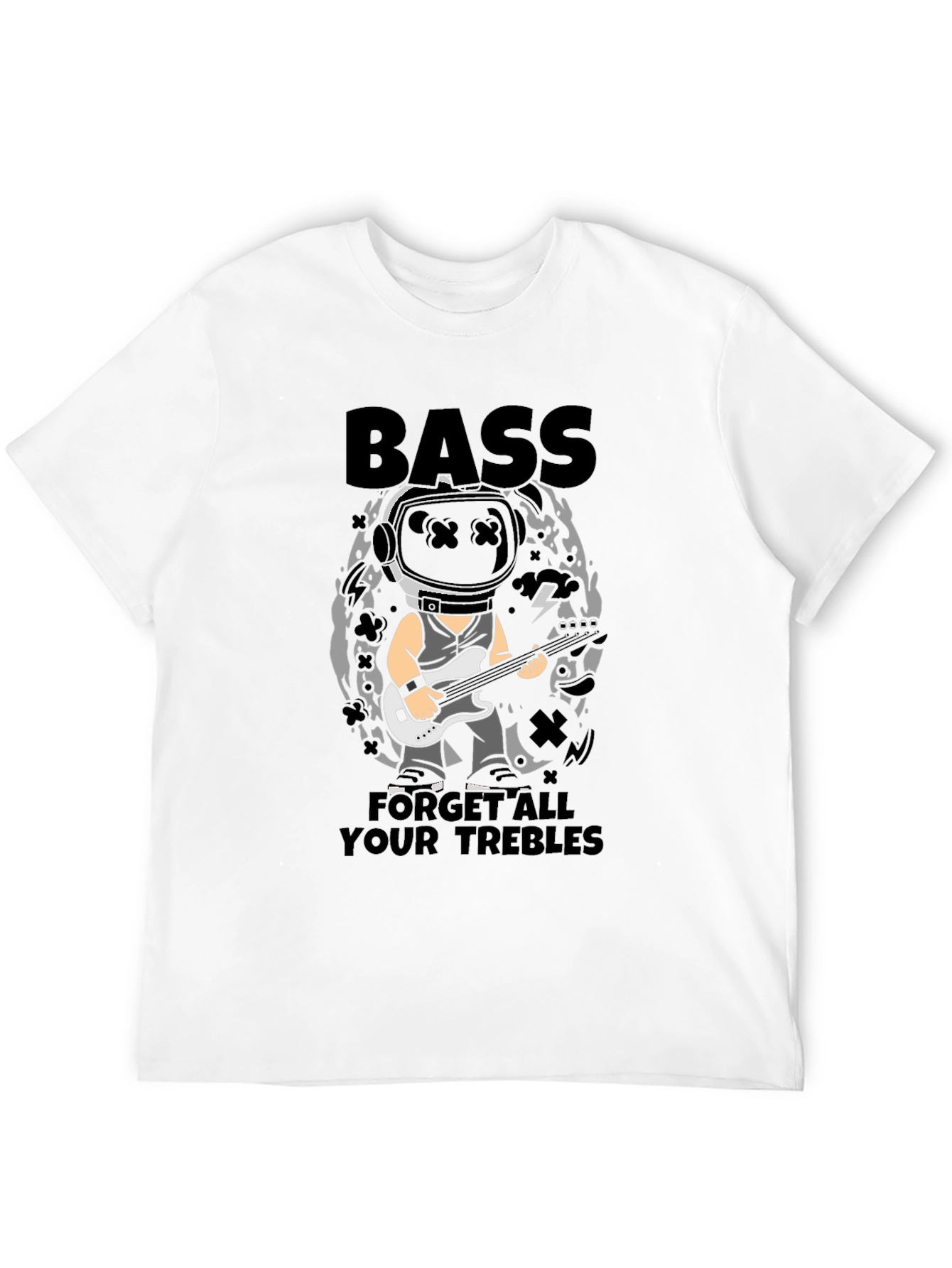 Bass Forget All Your Trebles Black T-Shirt