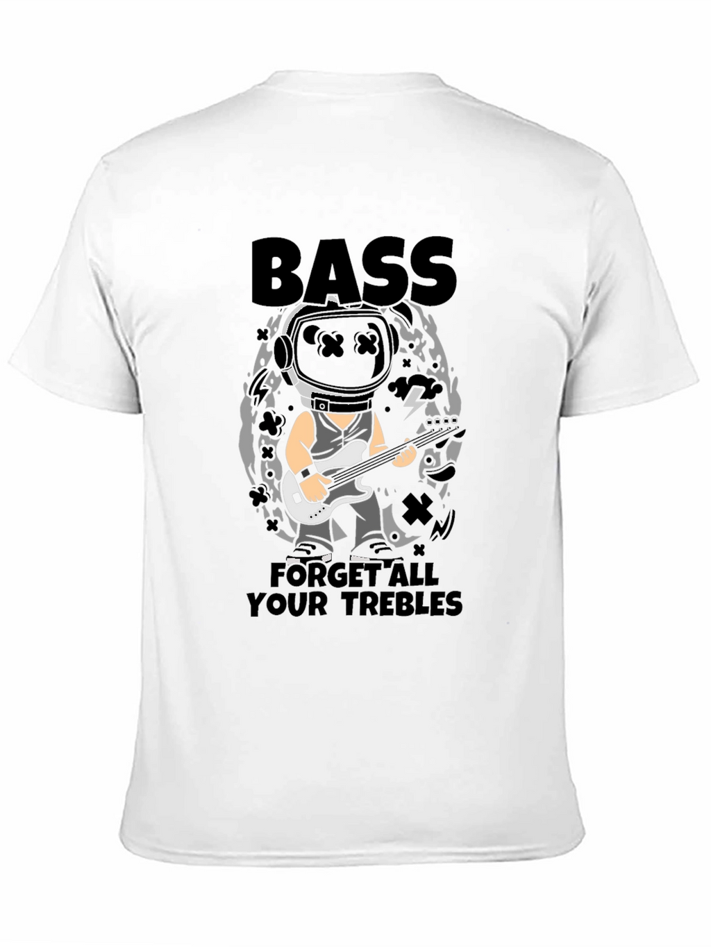 Bass Forget All Your Trebles Black T-Shirt