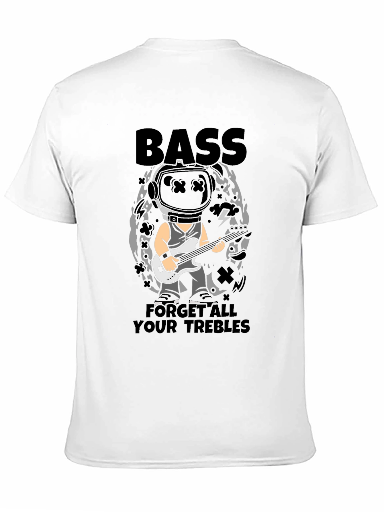 Bass Forget All Your Trebles Black T-Shirt