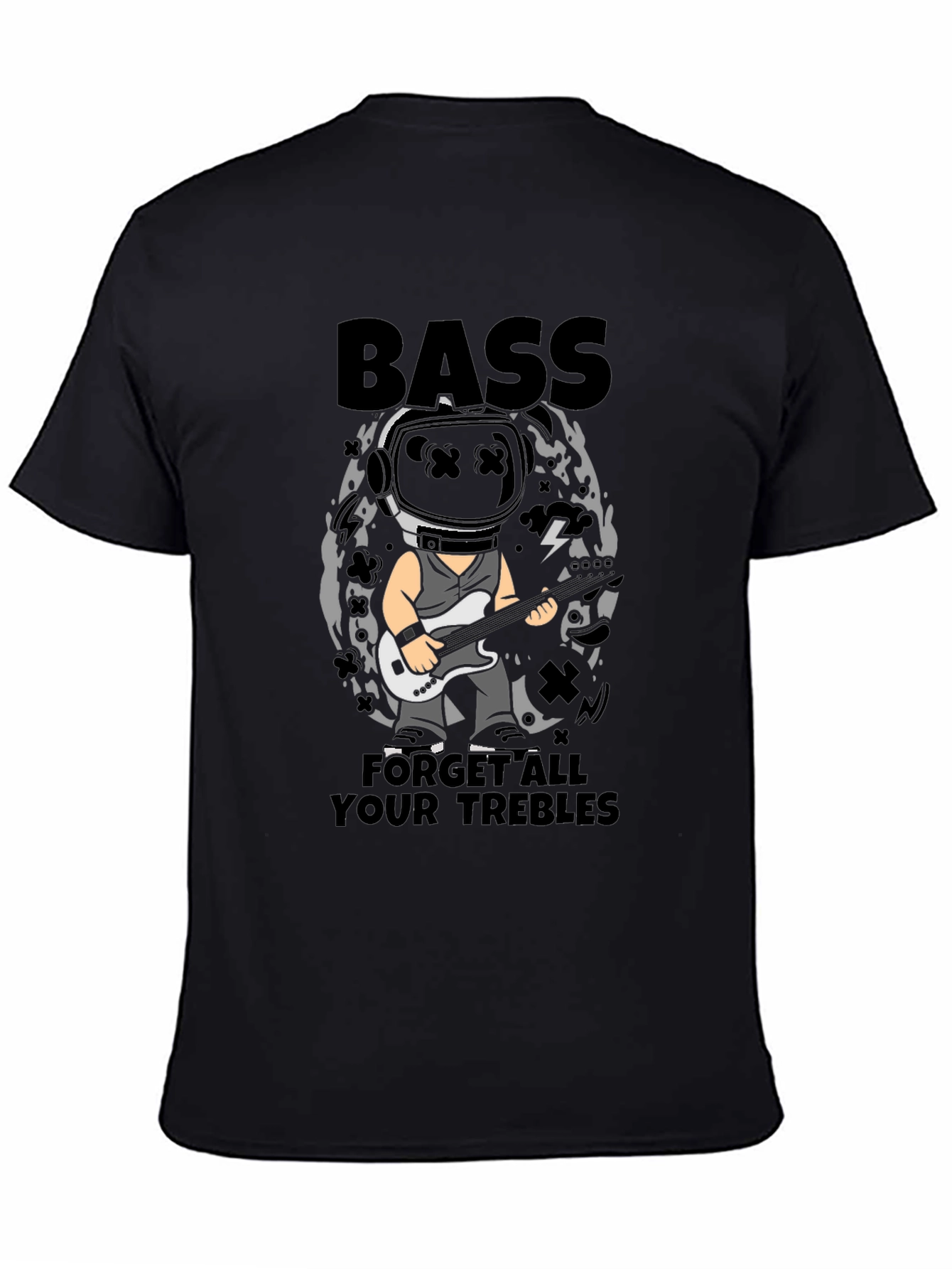 Bass Forget All Your Trebles Black T-Shirt