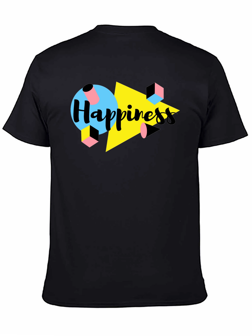 Happiness Graphic Tee - Retro 90s Style