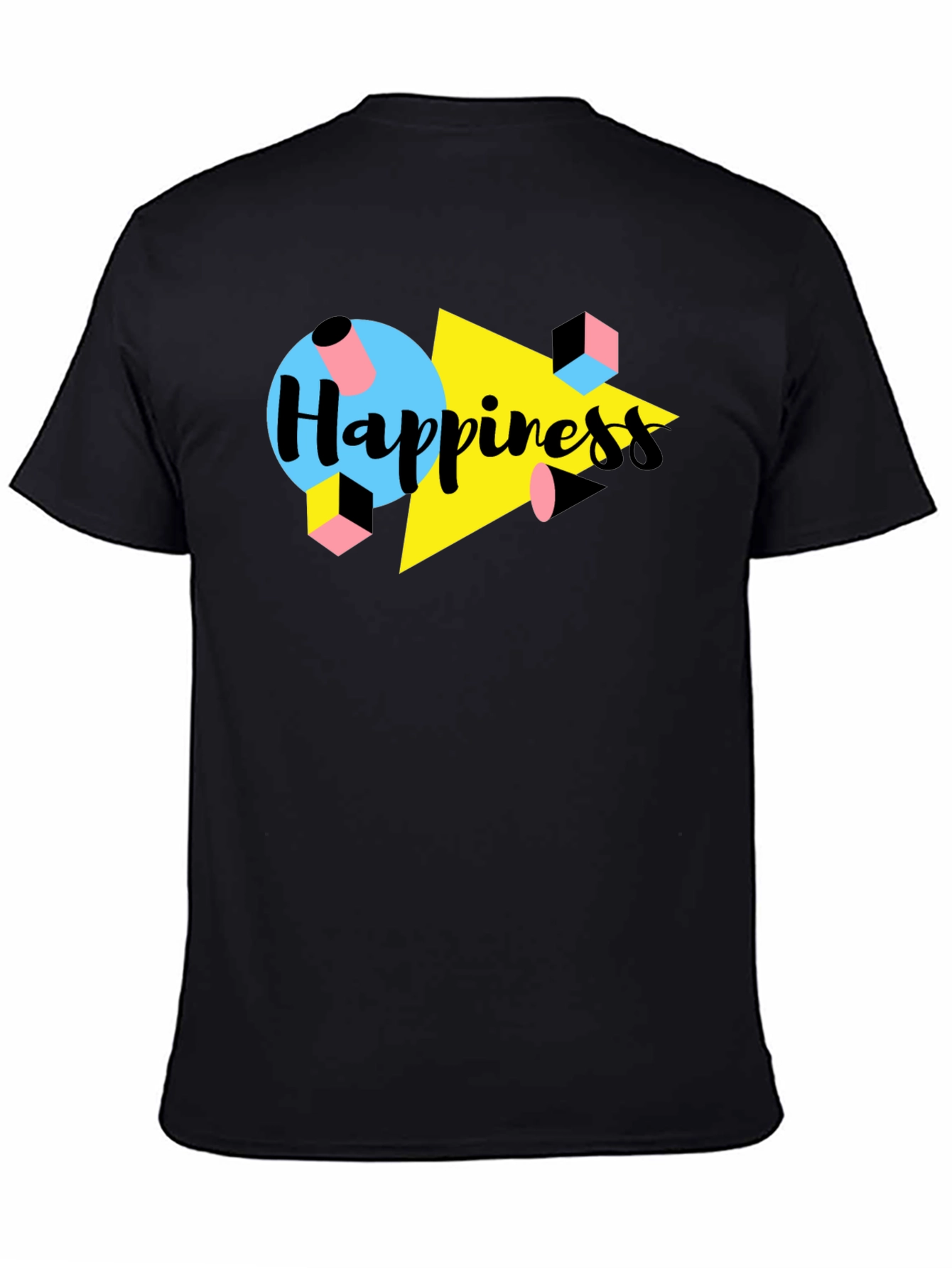 Happiness Graphic Tee - Retro 90s Style
