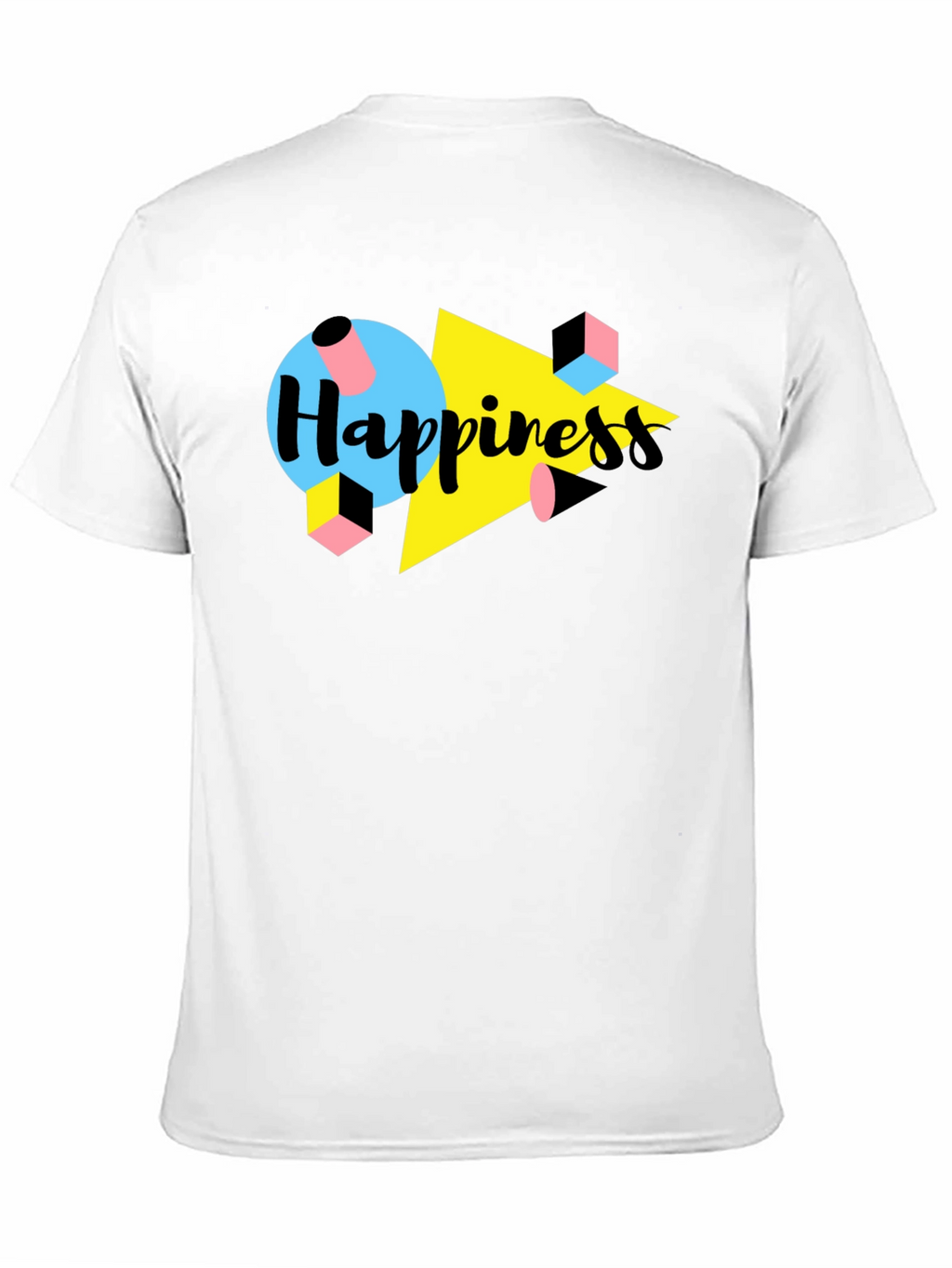 Happiness Graphic Tee - Retro 90s Style