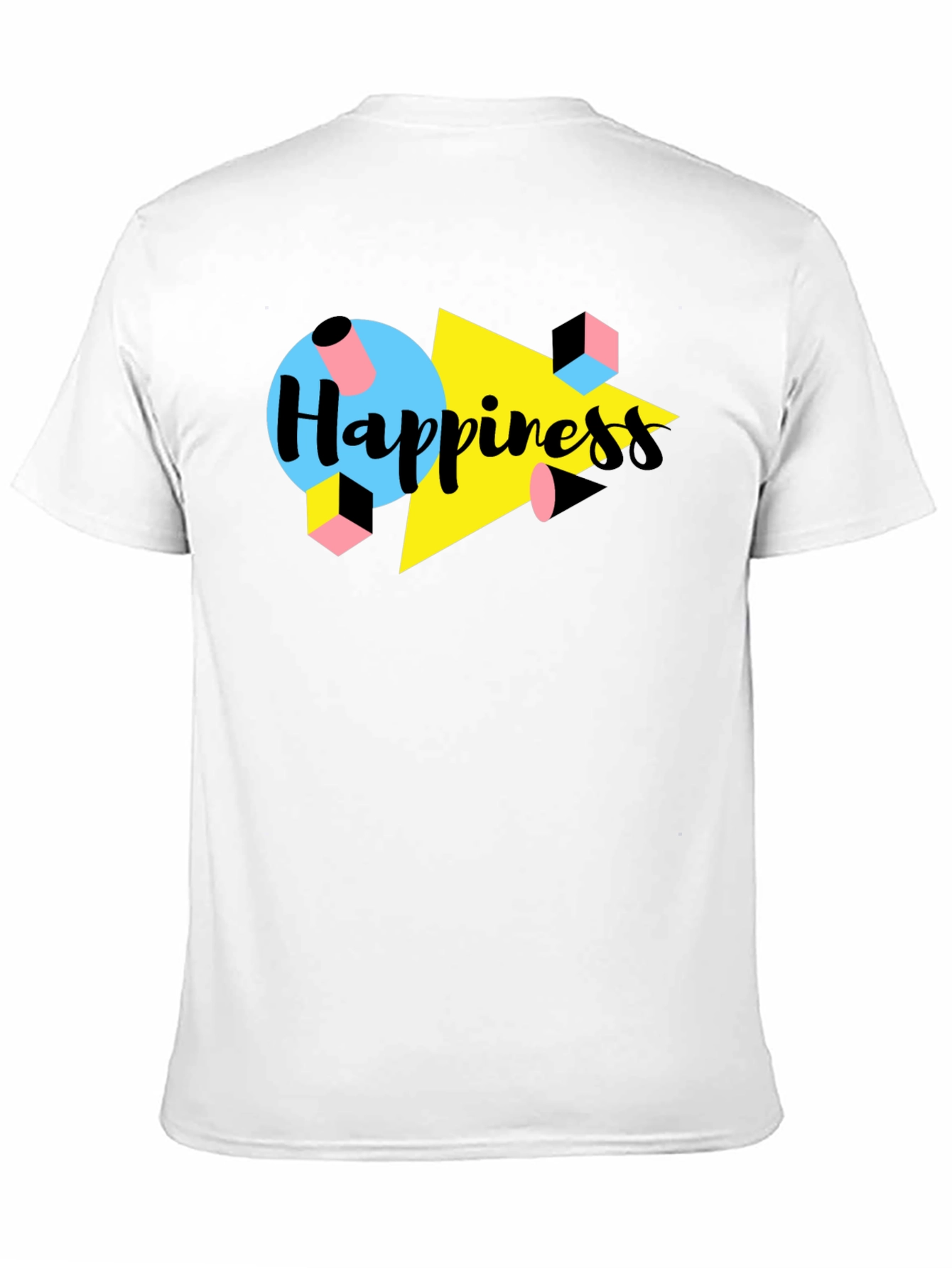 Happiness Graphic Tee - Retro 90s Style