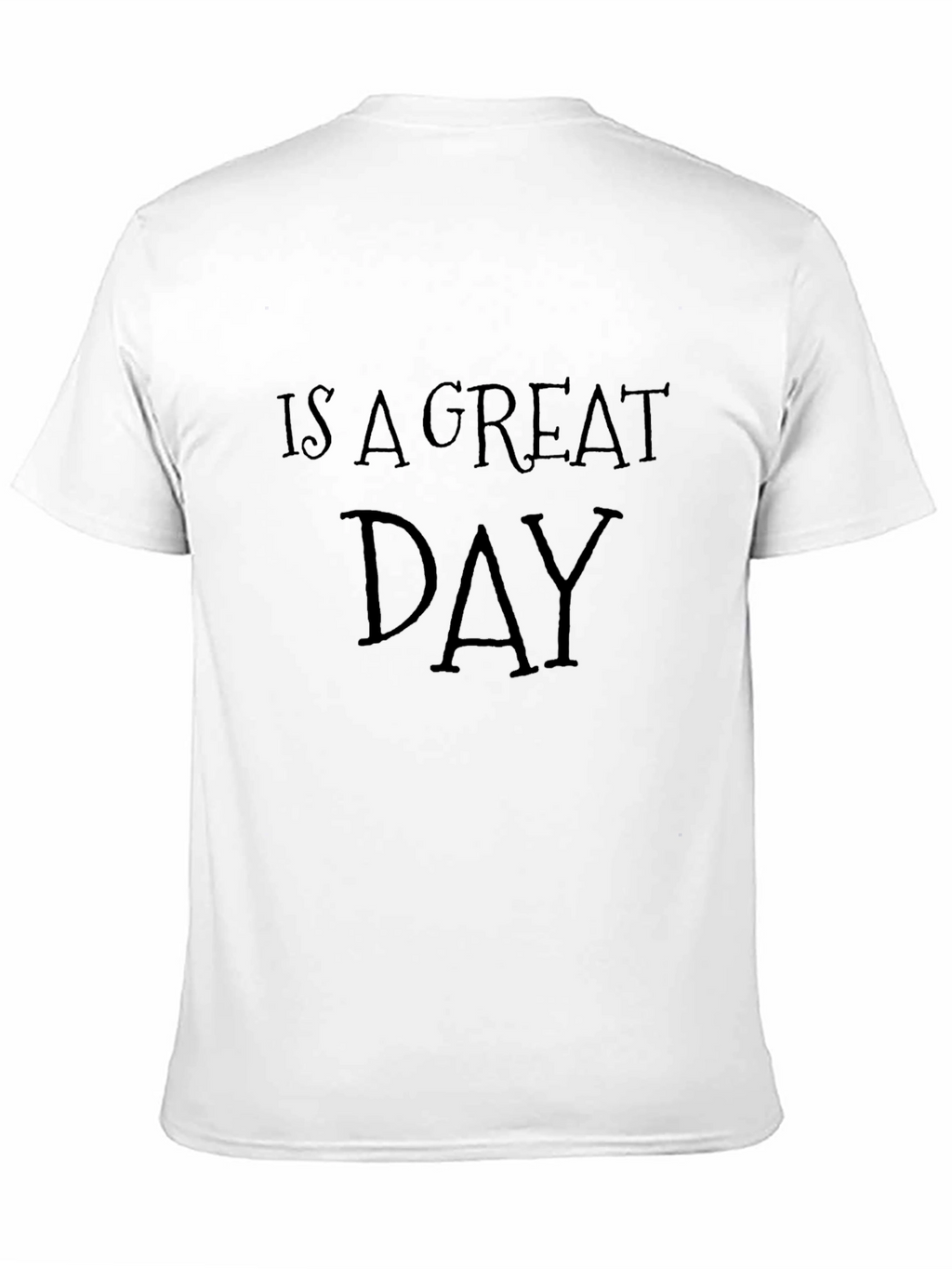 Great Day Graphic Tee - Mens Black T-Shirt