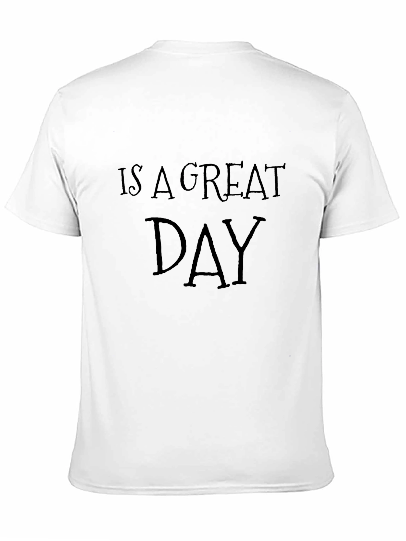 Great Day Graphic Tee - Mens Black T-Shirt