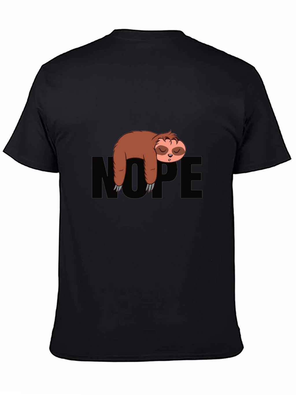 Sloth Nope Graphic Tee - Relaxed Fit