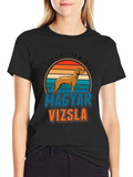 Magyar Vizsla Dog Lover Graphic Tee