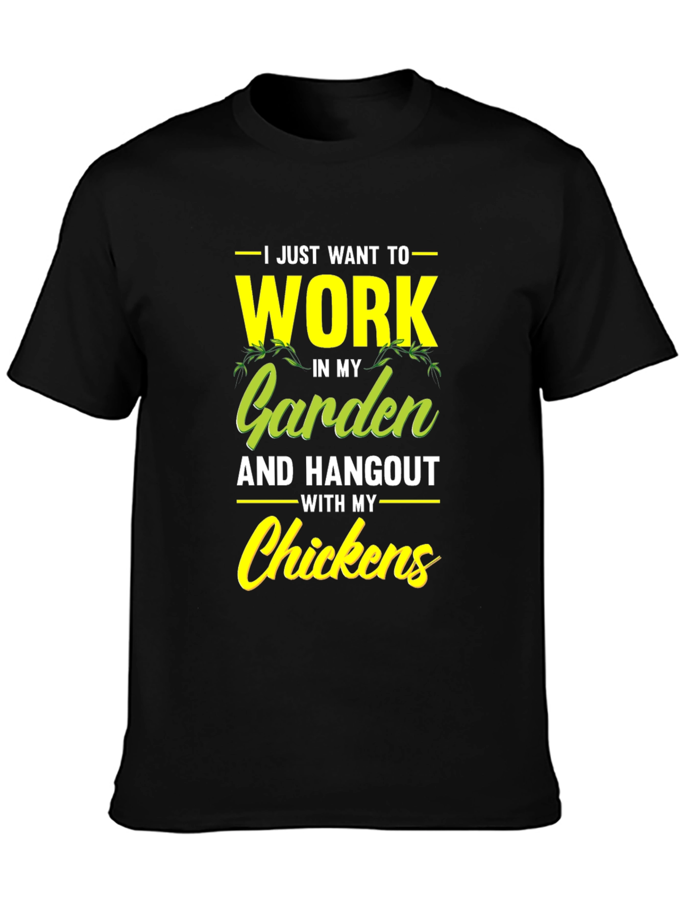 Garden & Chickens T-Shirt