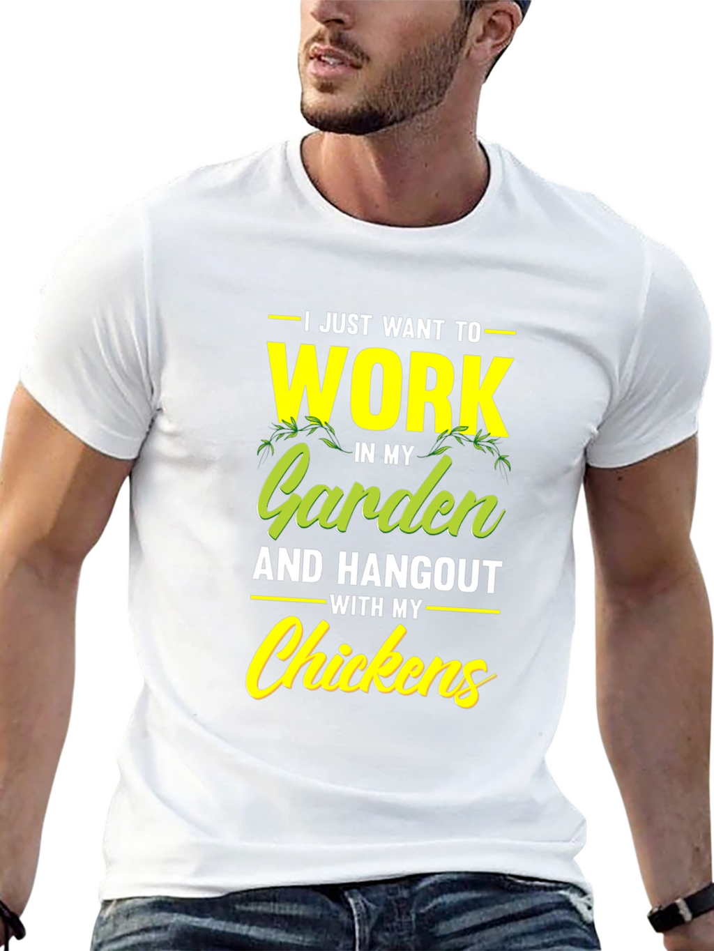 Garden & Chickens T-Shirt