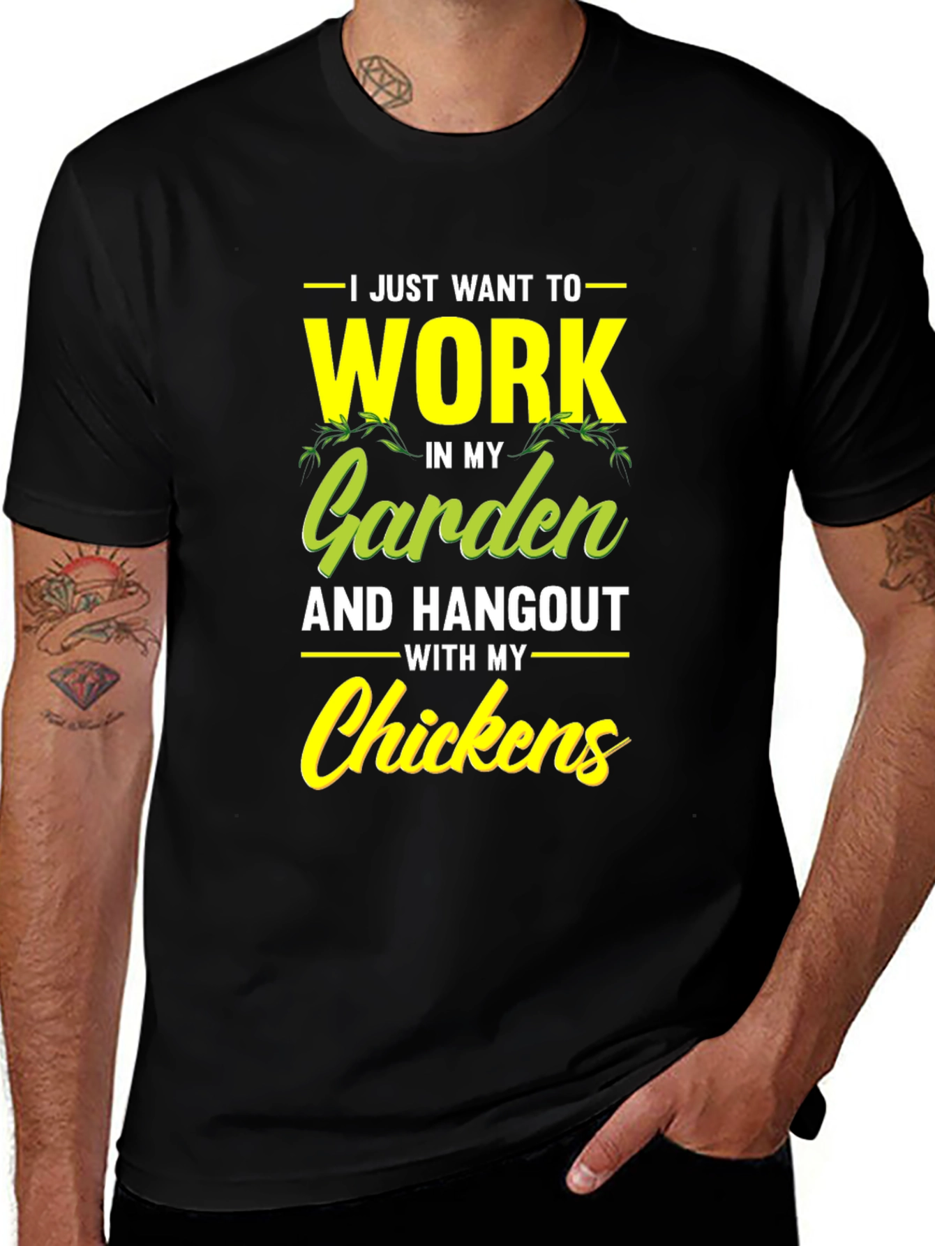 Garden & Chickens T-Shirt