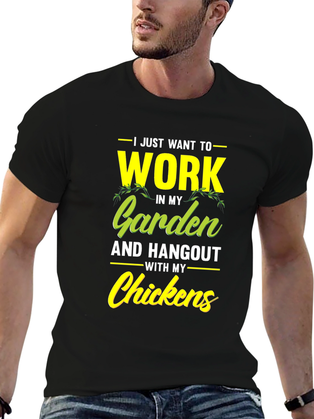 Garden & Chickens T-Shirt