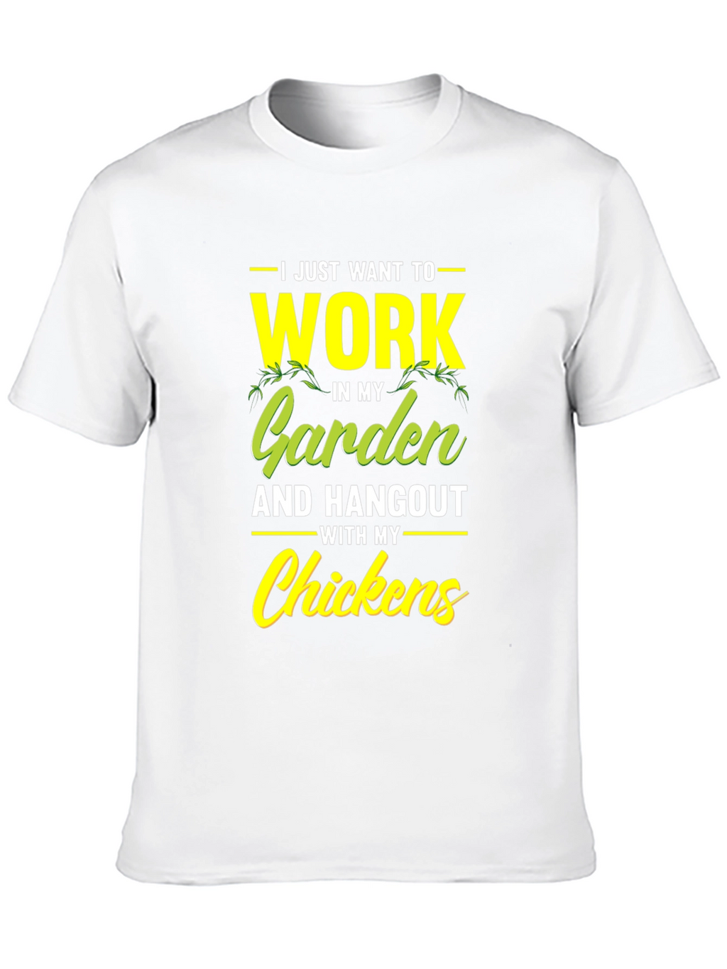 Garden & Chickens T-Shirt