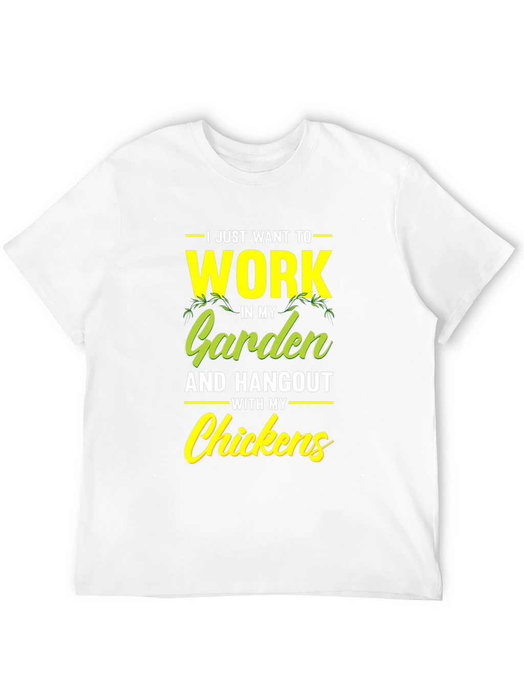 Garden & Chickens T-Shirt