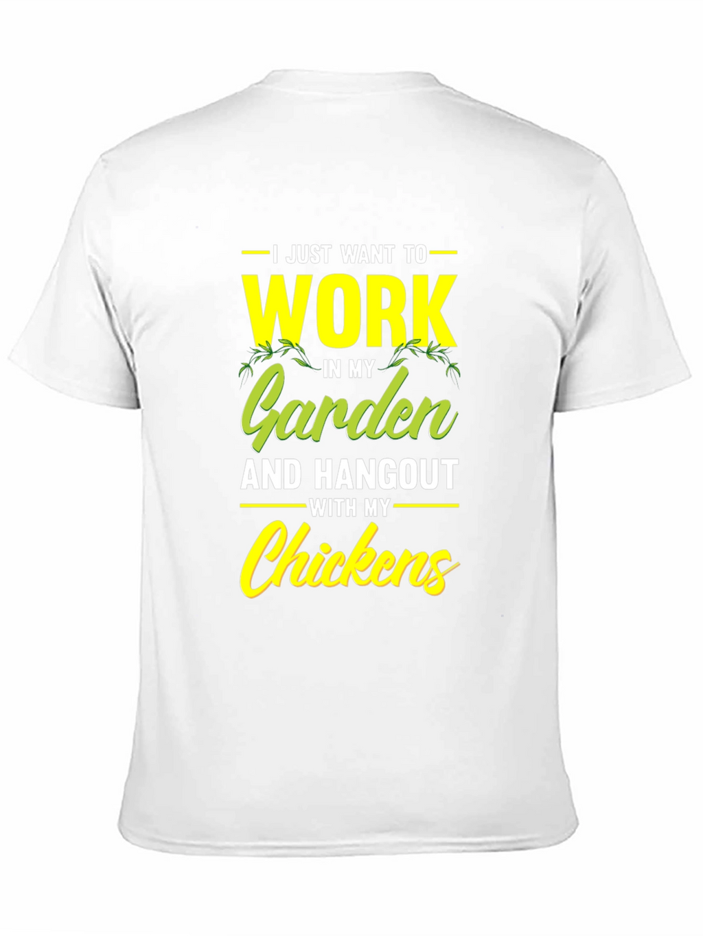 Garden & Chickens T-Shirt