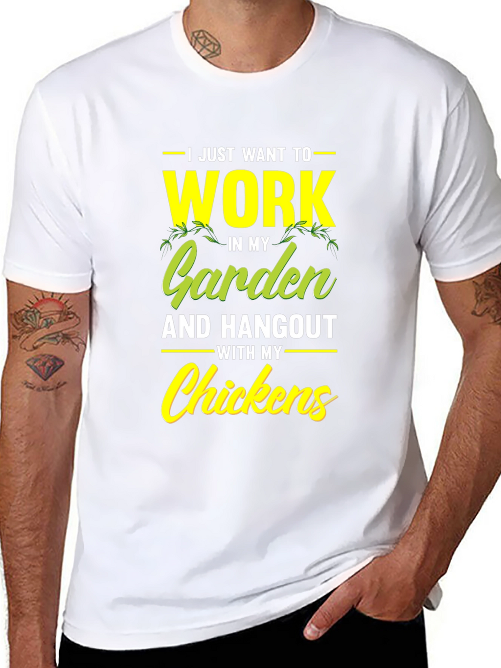 Garden & Chickens T-Shirt