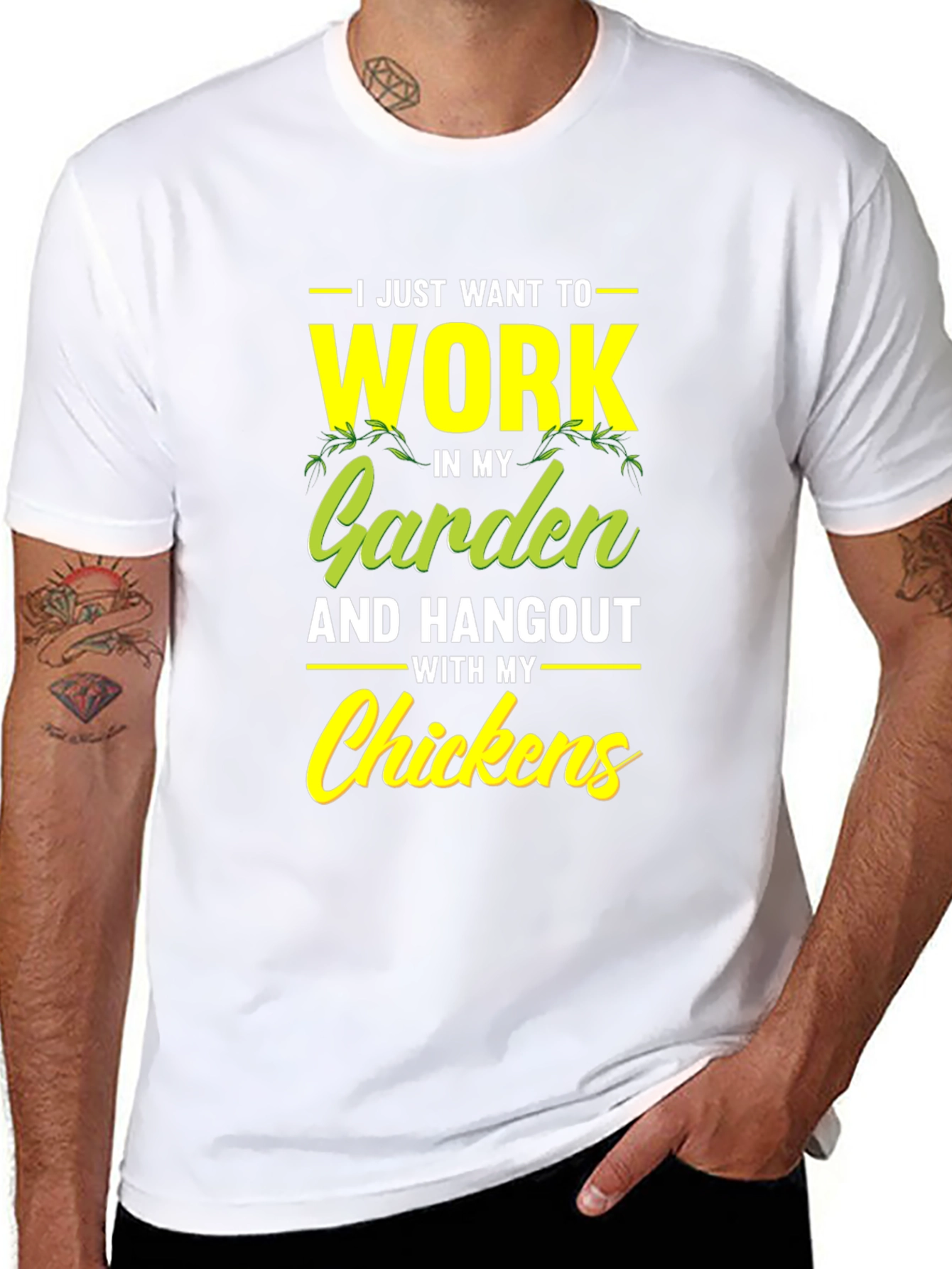 Garden & Chickens T-Shirt