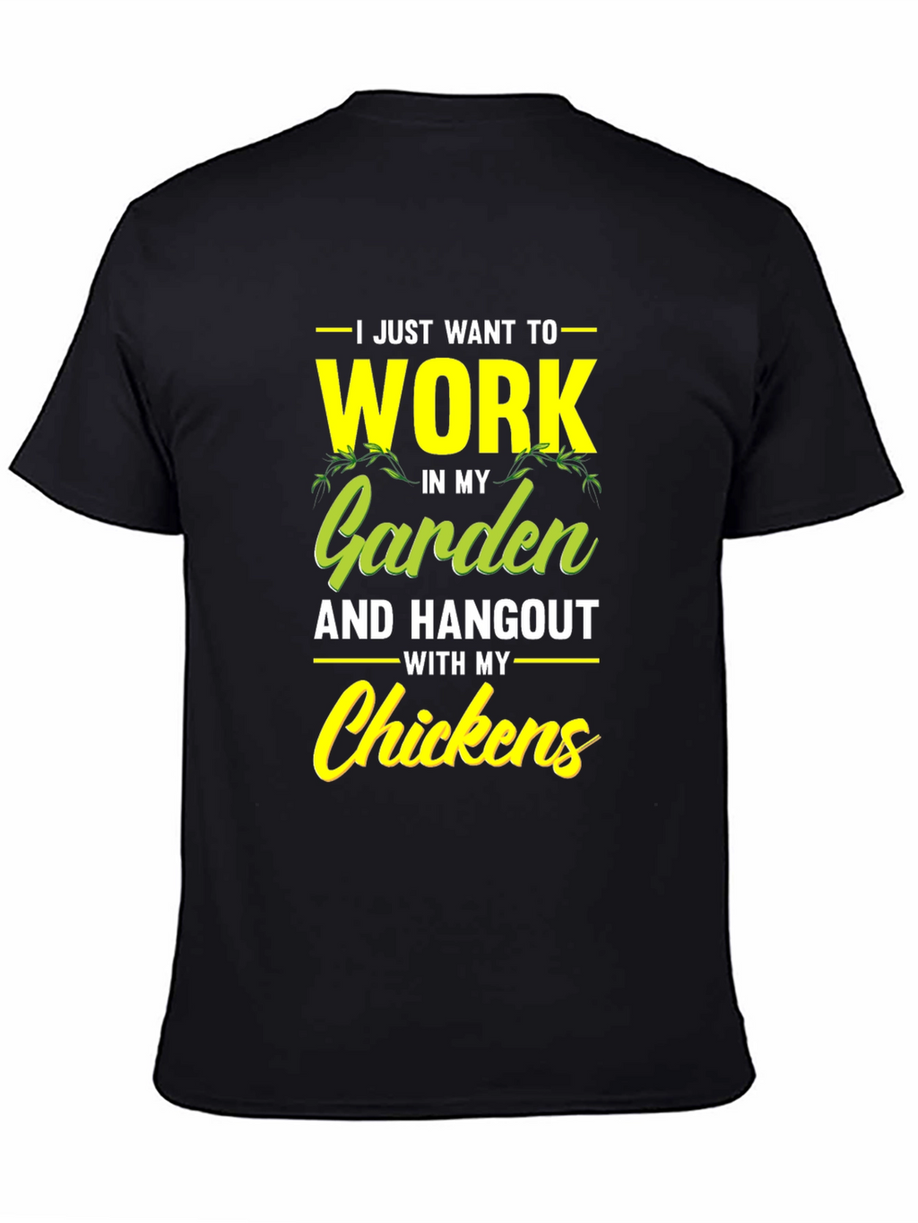 Garden & Chickens T-Shirt